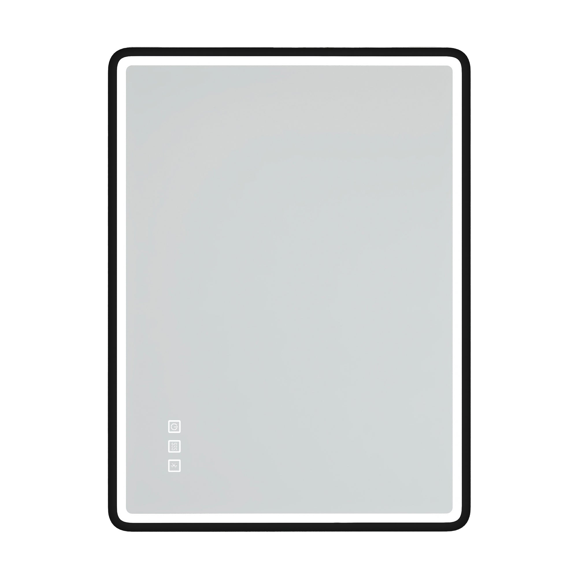 Rectangular Framed Multi-functional Wall Mounted LED Bathroom Vanity Mirror