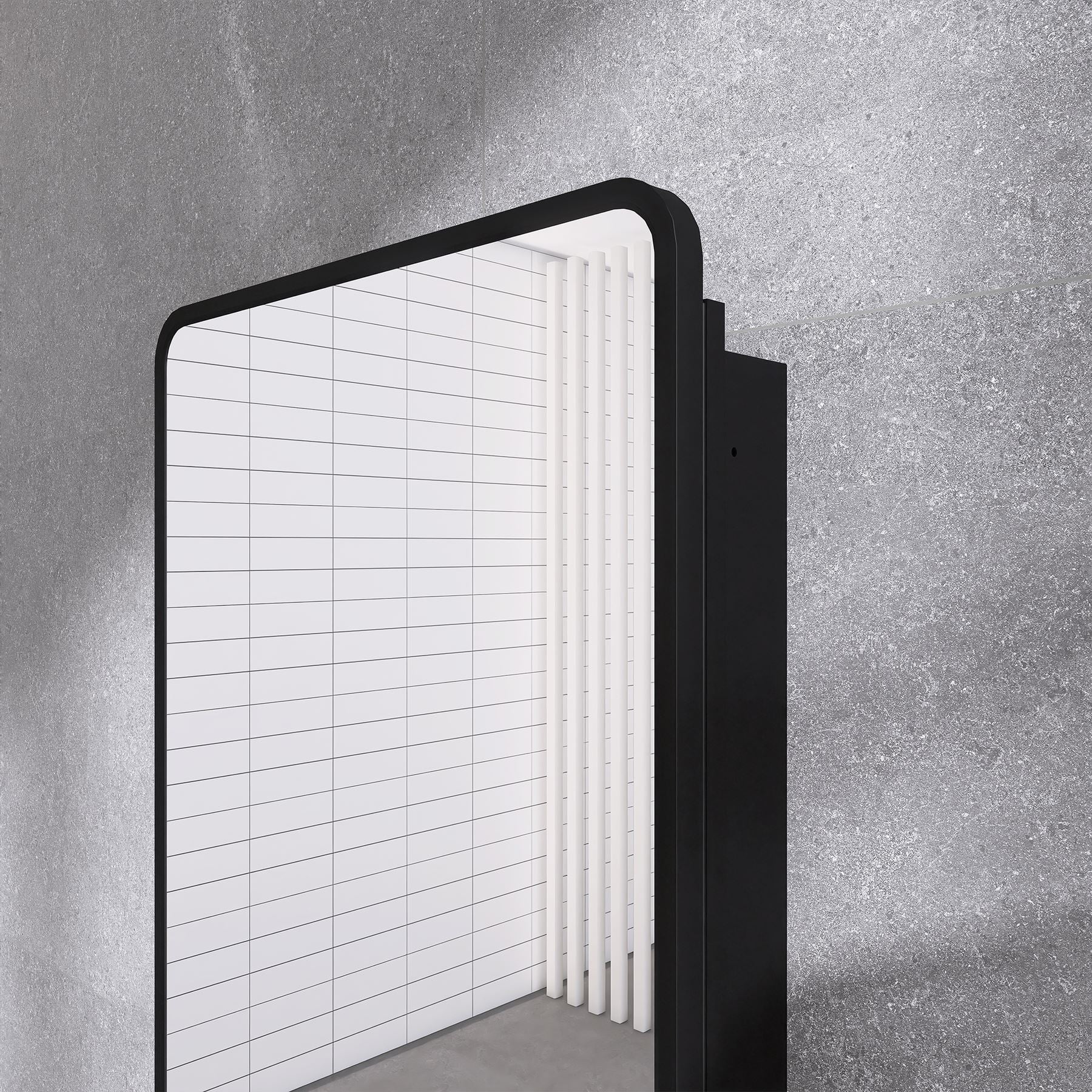 2028 Rectangular Framed Surface/Recessed Mount Mirrored Medicine Cabinet with Shelves