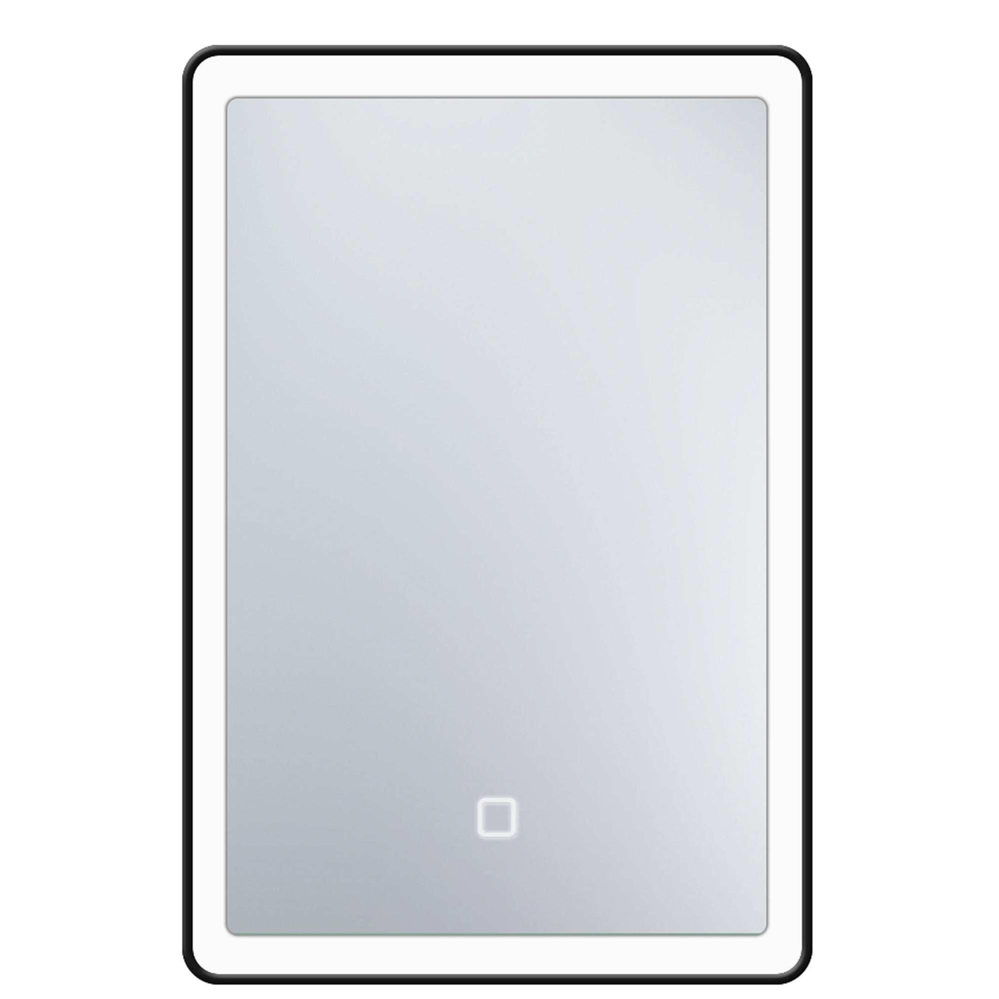 2028 Aluminum Surface Mounted LED Medicine Cabinet with Doors and Shelves
