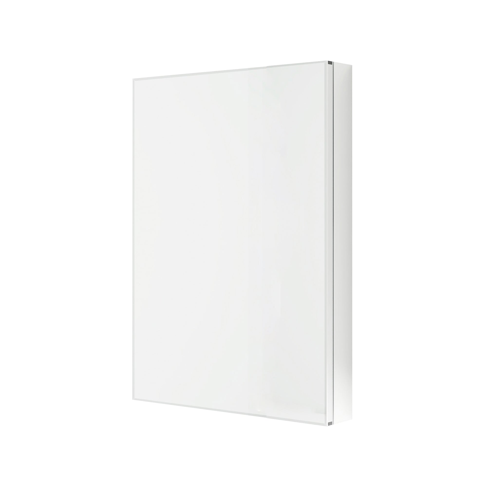 2026BRectangular Aluminum Recessed Mount/Surface Mount Medicine Cabinet with Mirror and Adjustable shelves