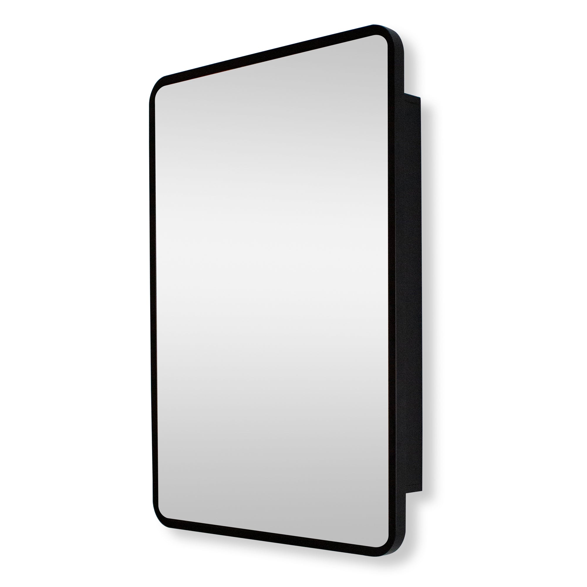 2028 Rectangular Framed Surface/Recessed Mount Mirrored Medicine Cabinet with Shelves
