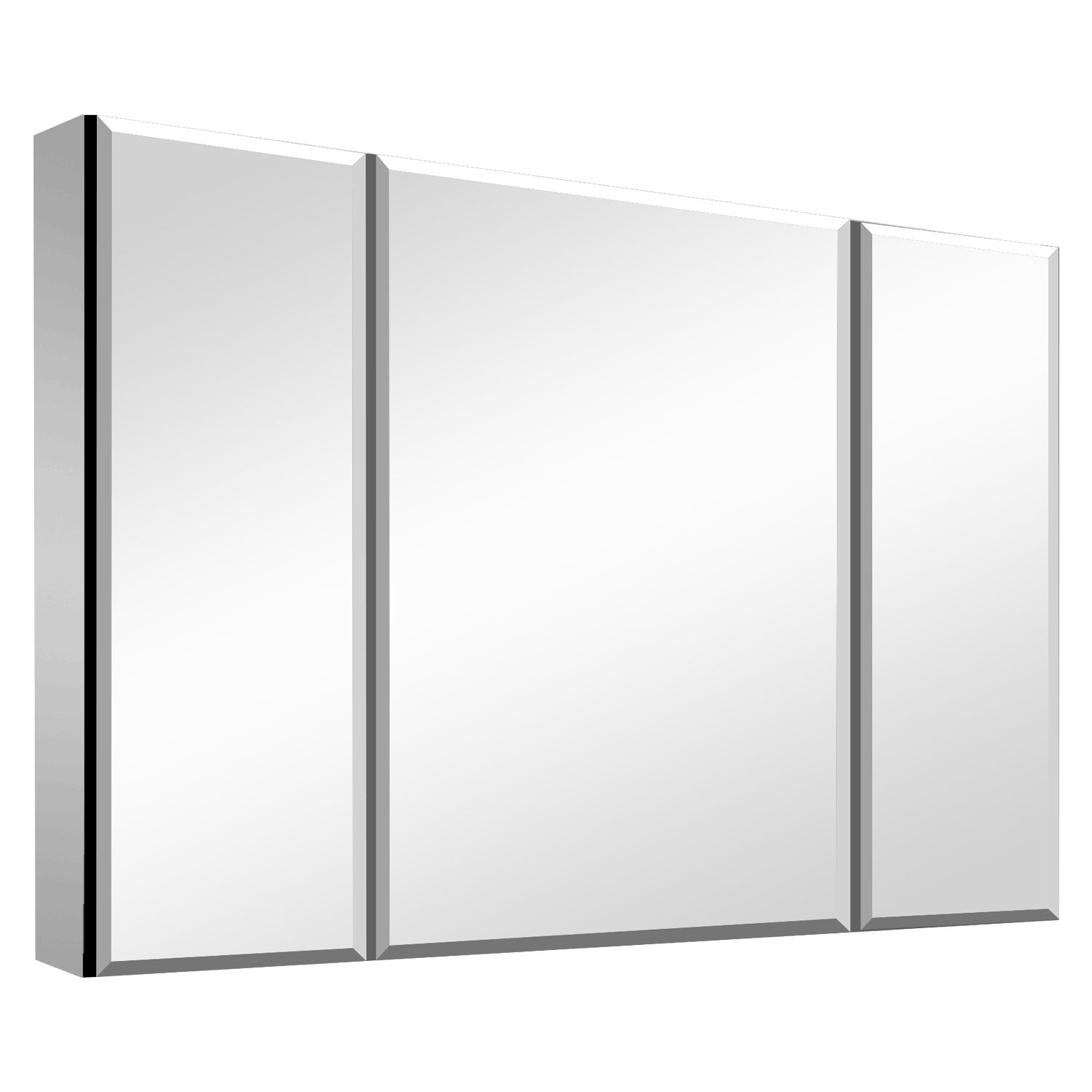 36''x26''Rectangular Aluminum Recessed Mount /Surface Mount Medicine Cabinet with Mirror