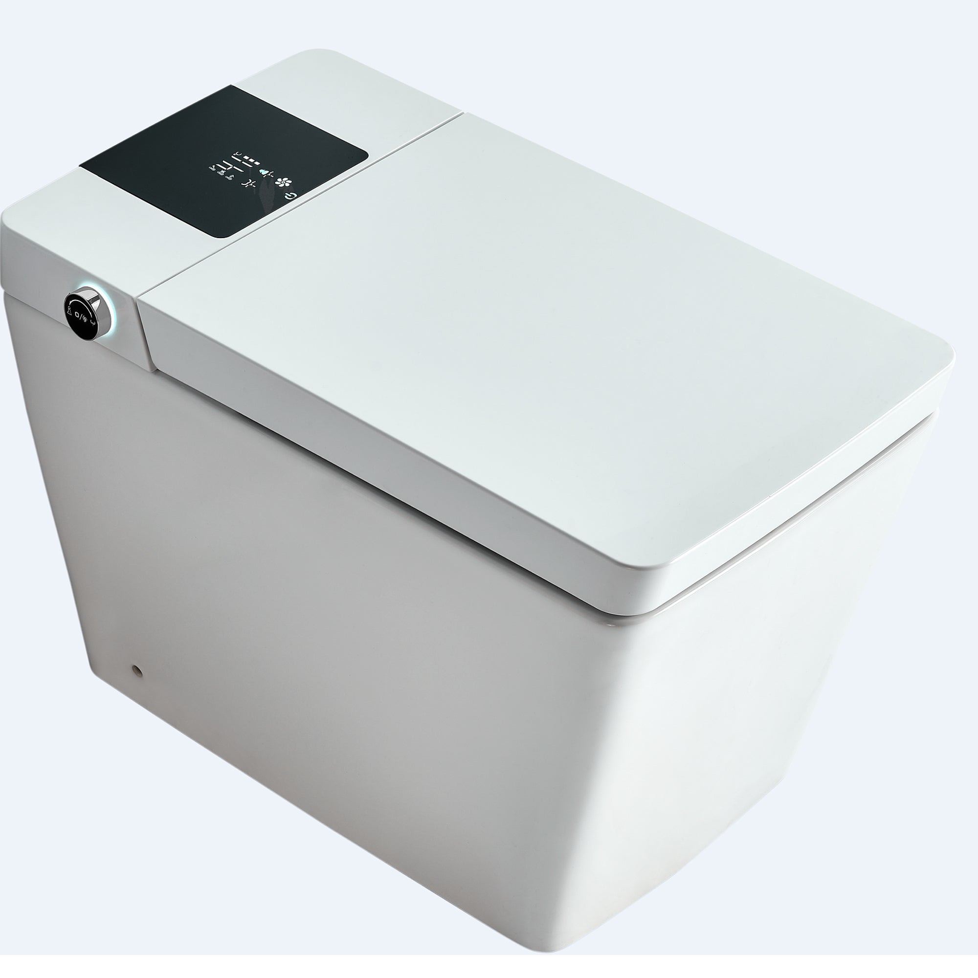 Siphon jet Ceramic Smart Toilet with Auto Flush and Heated Seat