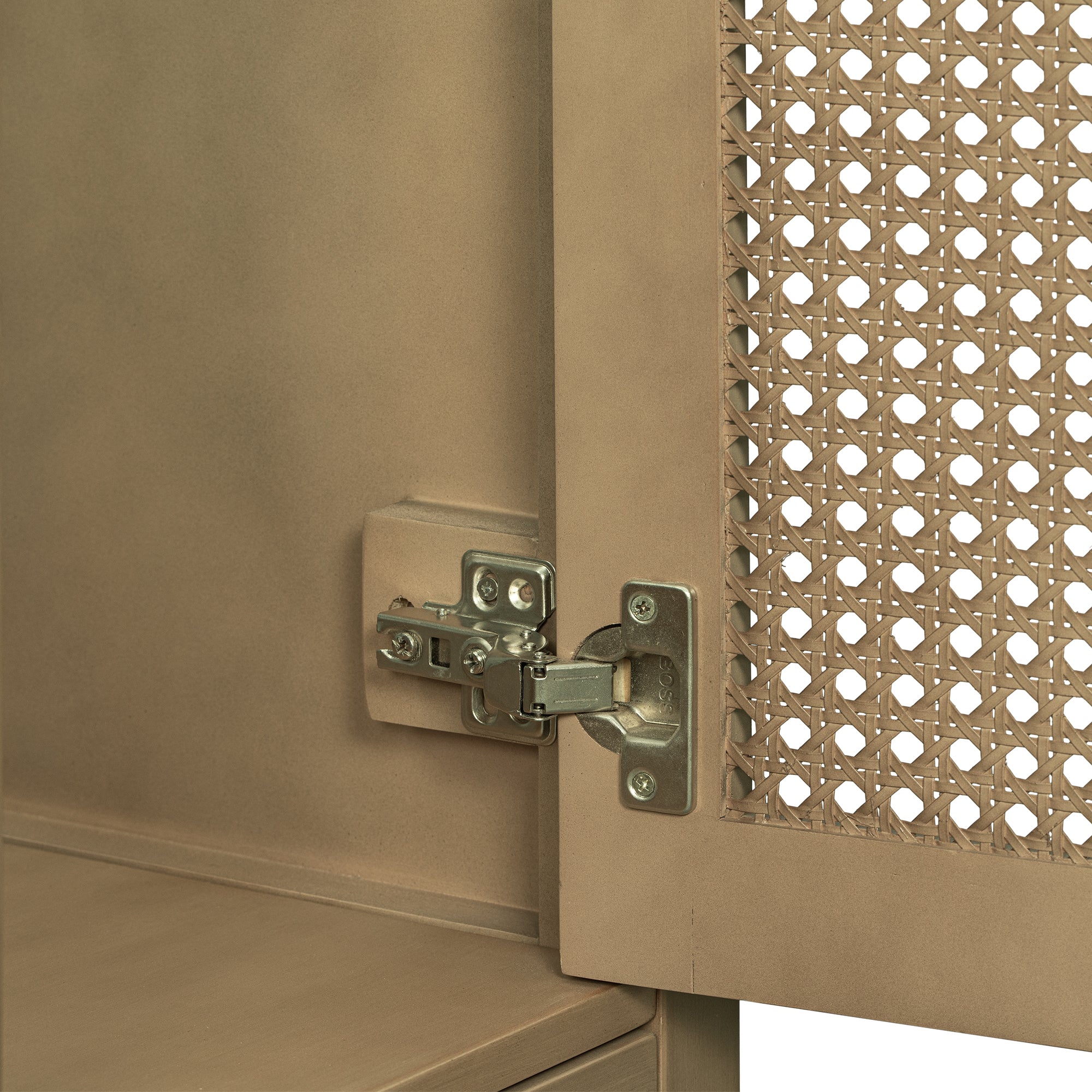 24” in. MDF Freestanding Bathroom Vanity Base in Natural with Door and Drawer, without Sink