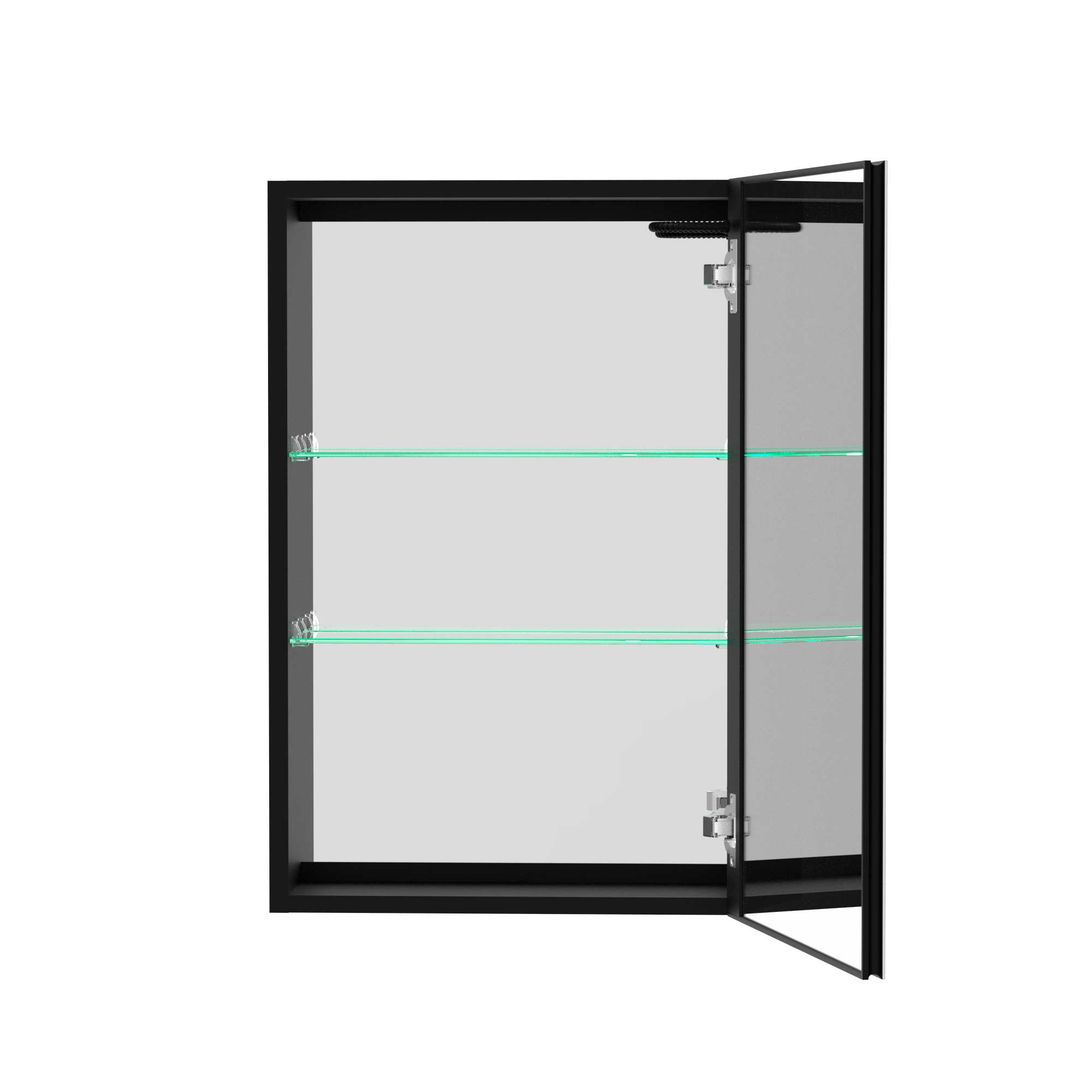20 in.W x 30 in. H Aluminum Surface Mounted Medicine Cabinet with Doors and Mirrors