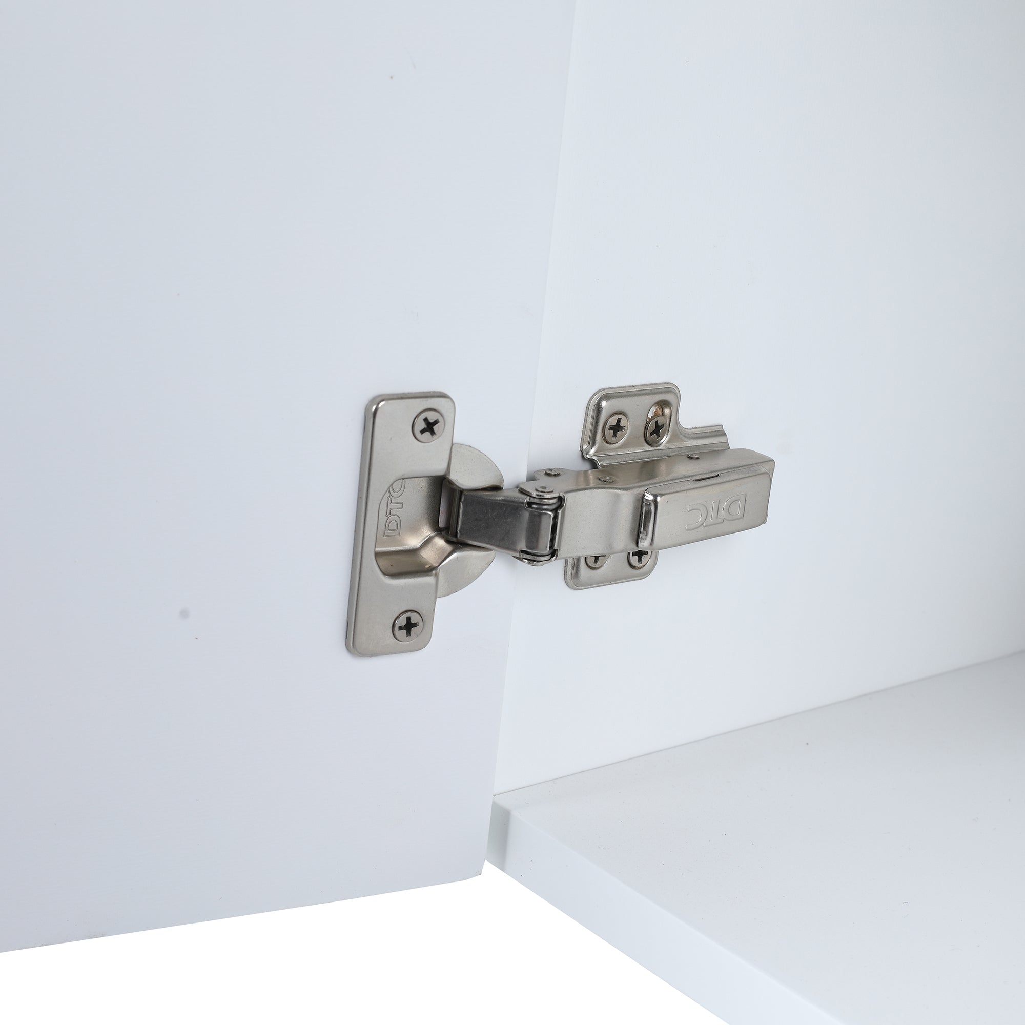 22 inch Plywood Wall Mounted Bathroom Vanity Set with Doors and Integrated Ceramic Sink