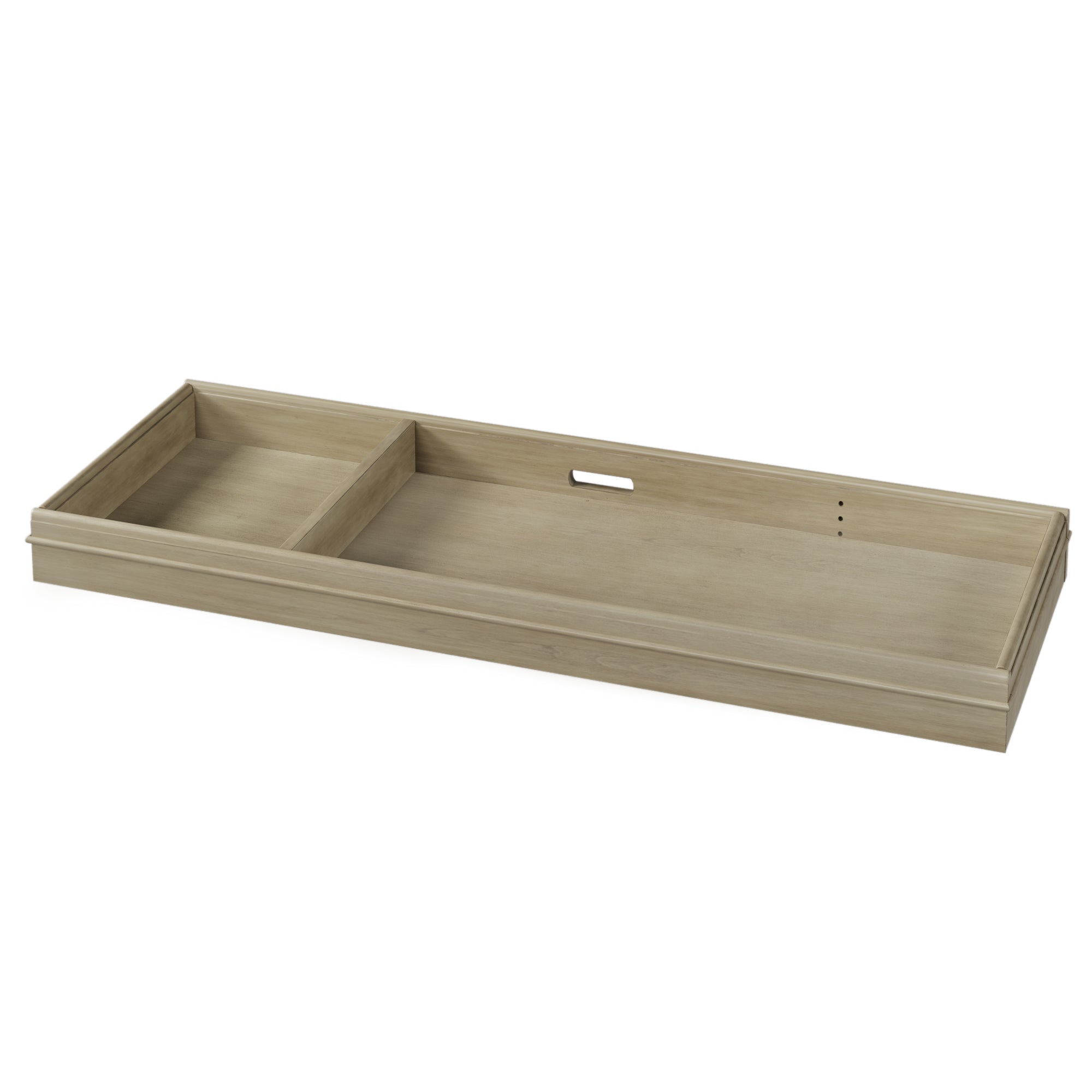 Solid Wood Seven-Drawer Dresser with Changing Topper for Nursery