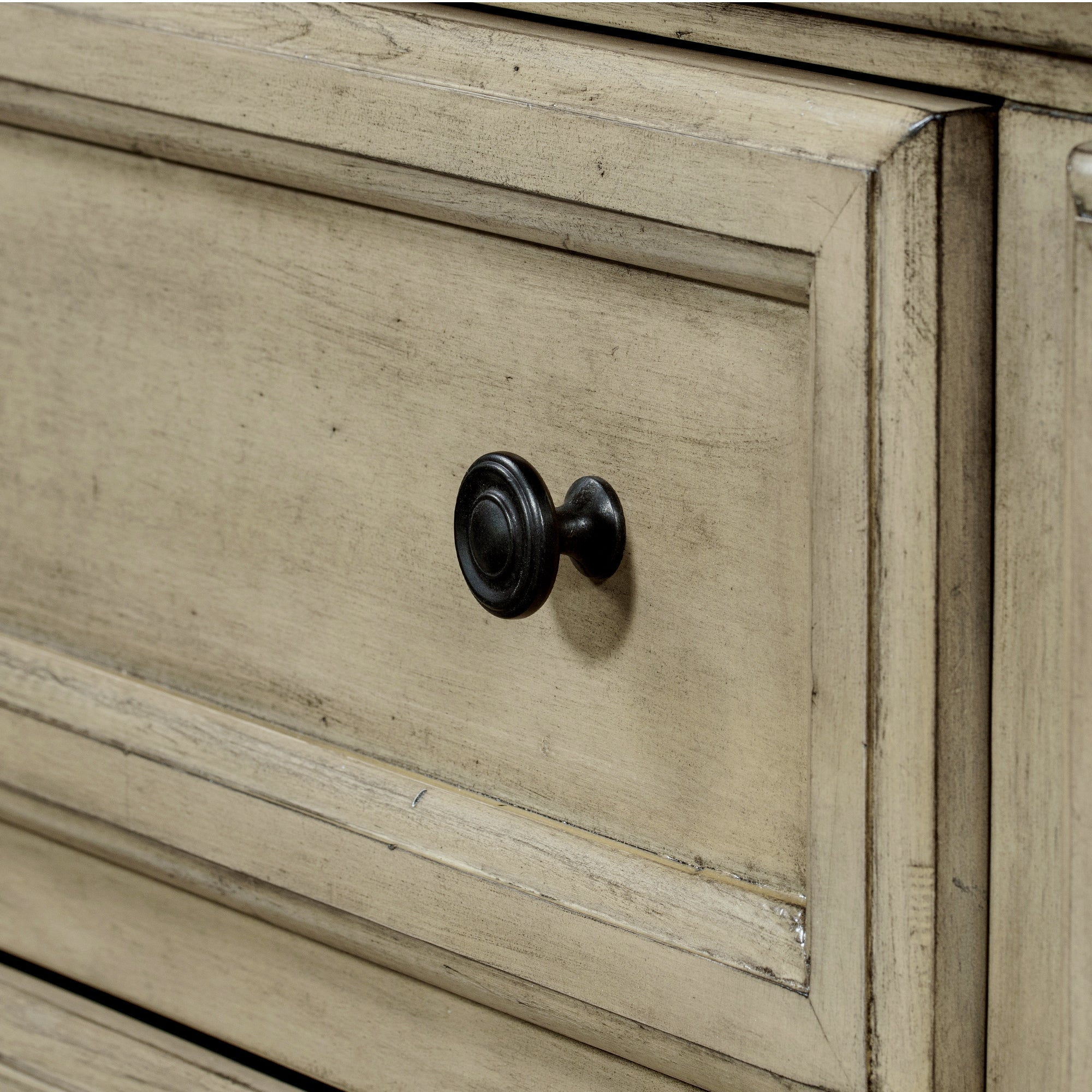 Solid Wood Seven-Drawer Dresser with Changing Topper for Nursery