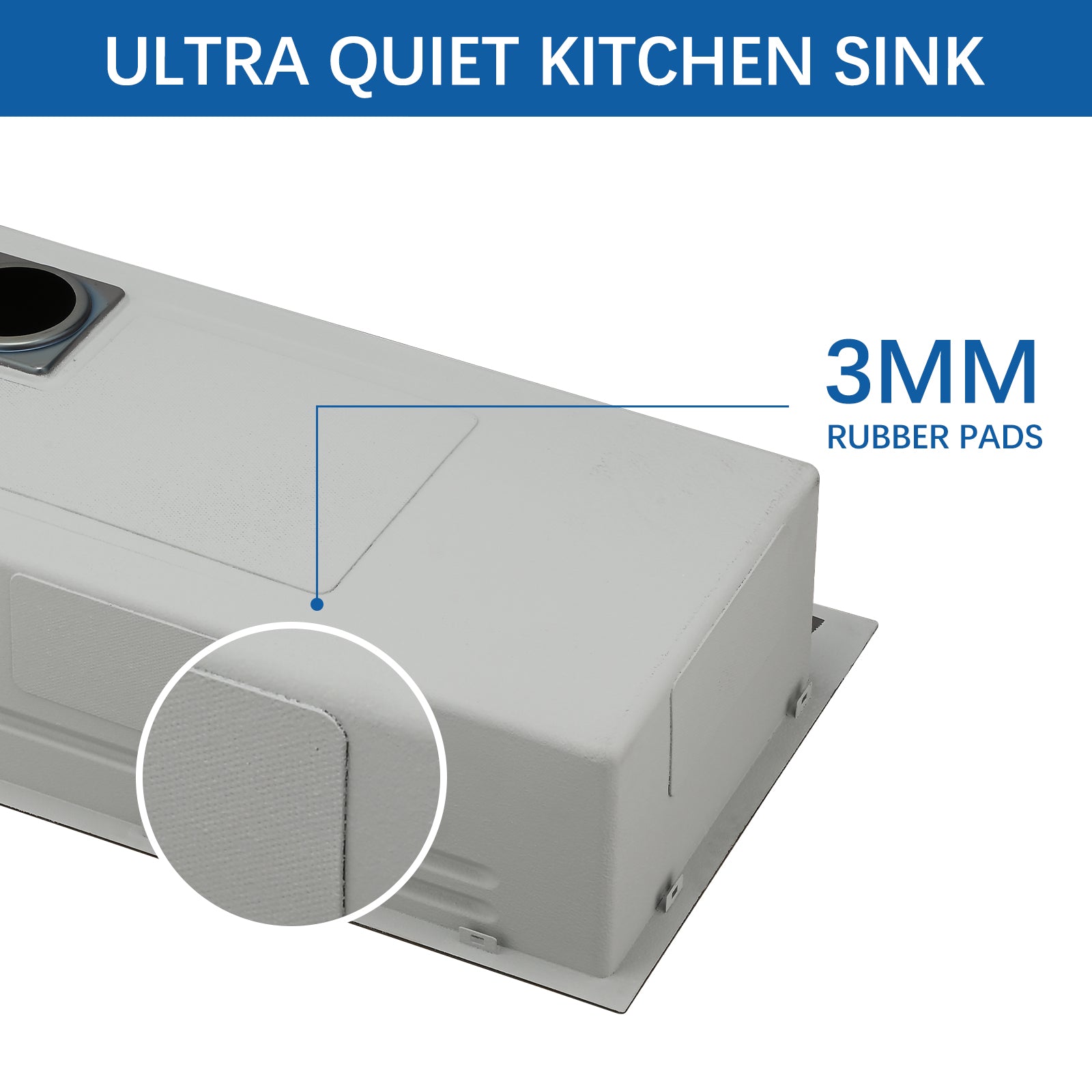 Stainless Steel Double Bowl Drop-in Kitchen Sink with Pull Down Faucet and Accessories(JMWAKS40-3018)
