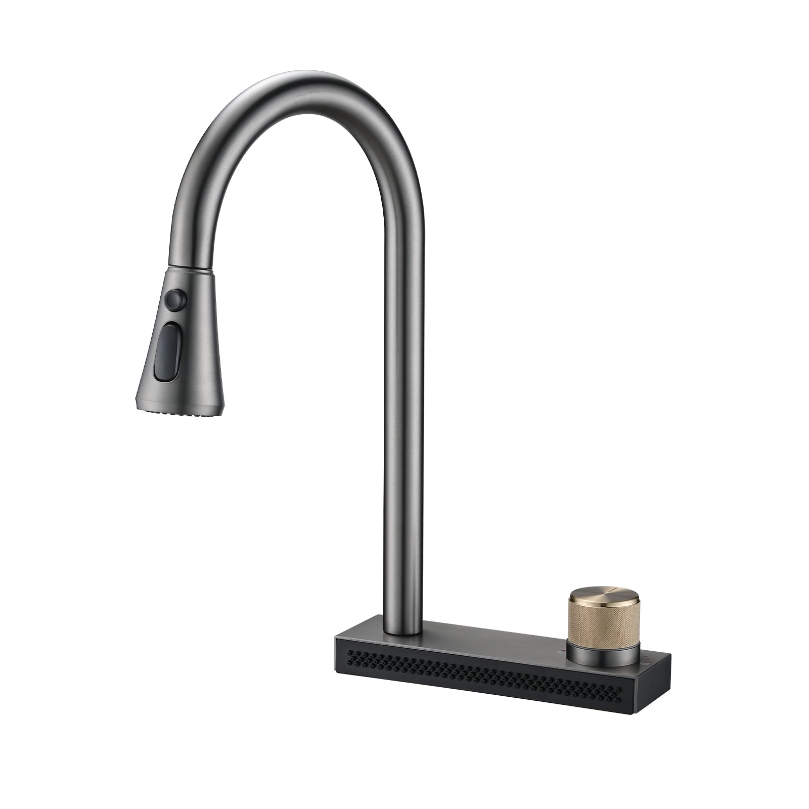 Stainless Steel Double Bowl Drop-in Kitchen Sink with Pull Down Faucet and Accessories(JMWAKS40-3018)