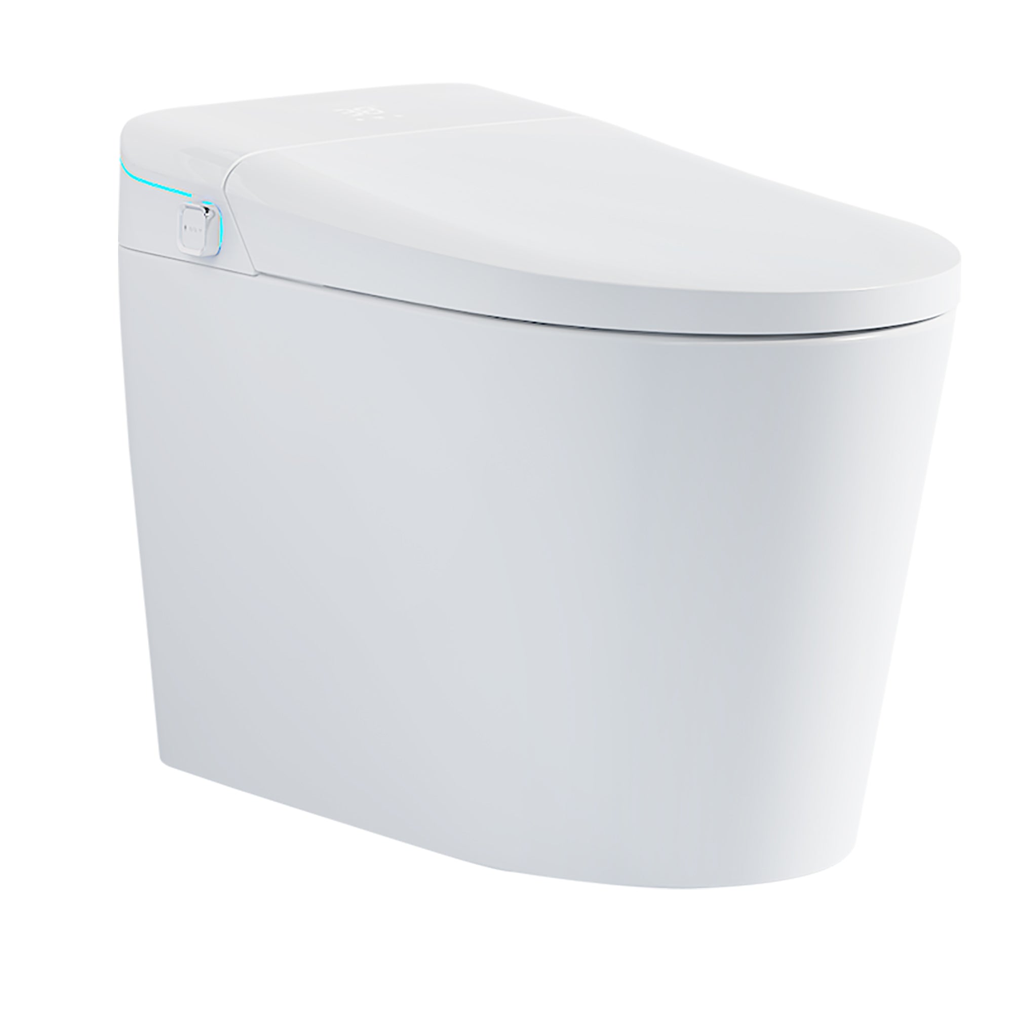 Smart Toilet with Auto Flush and Heated Seat Ceramic Elongated Toilet