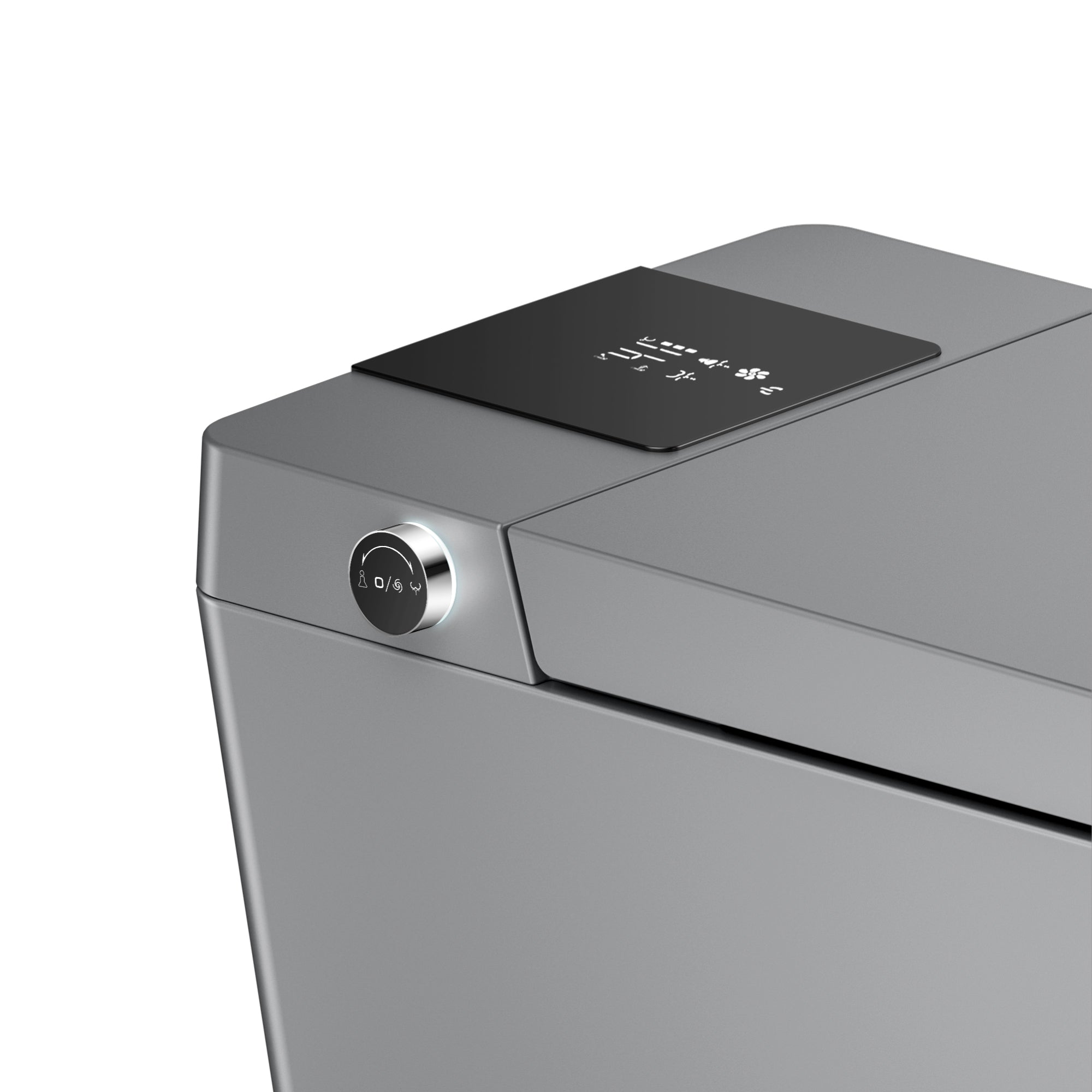 Siphon jet Ceramic Smart Toilet with Auto Flush and Heated Seat