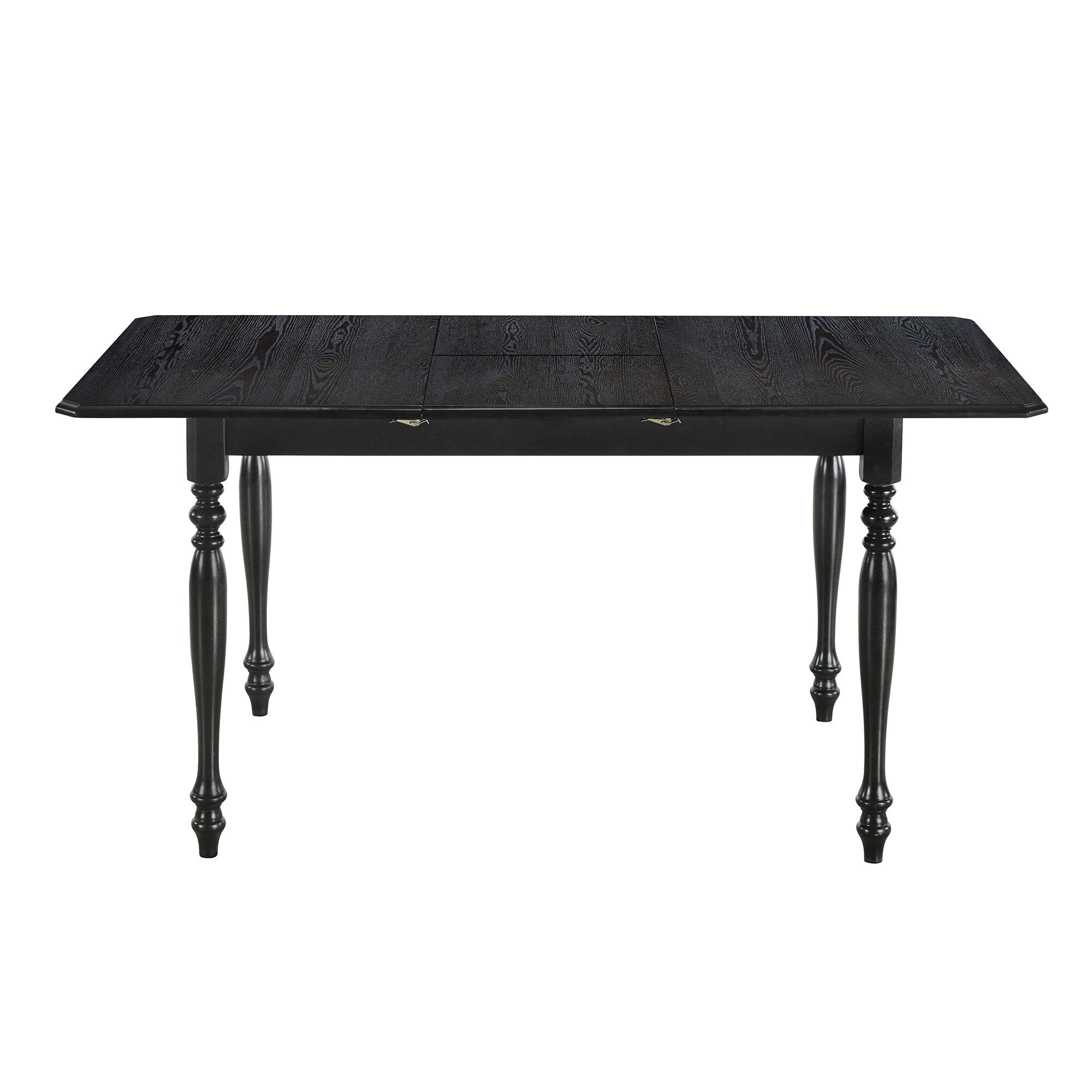 5-Piece Solid Wood Dining Table Set with Table and Four Chairs