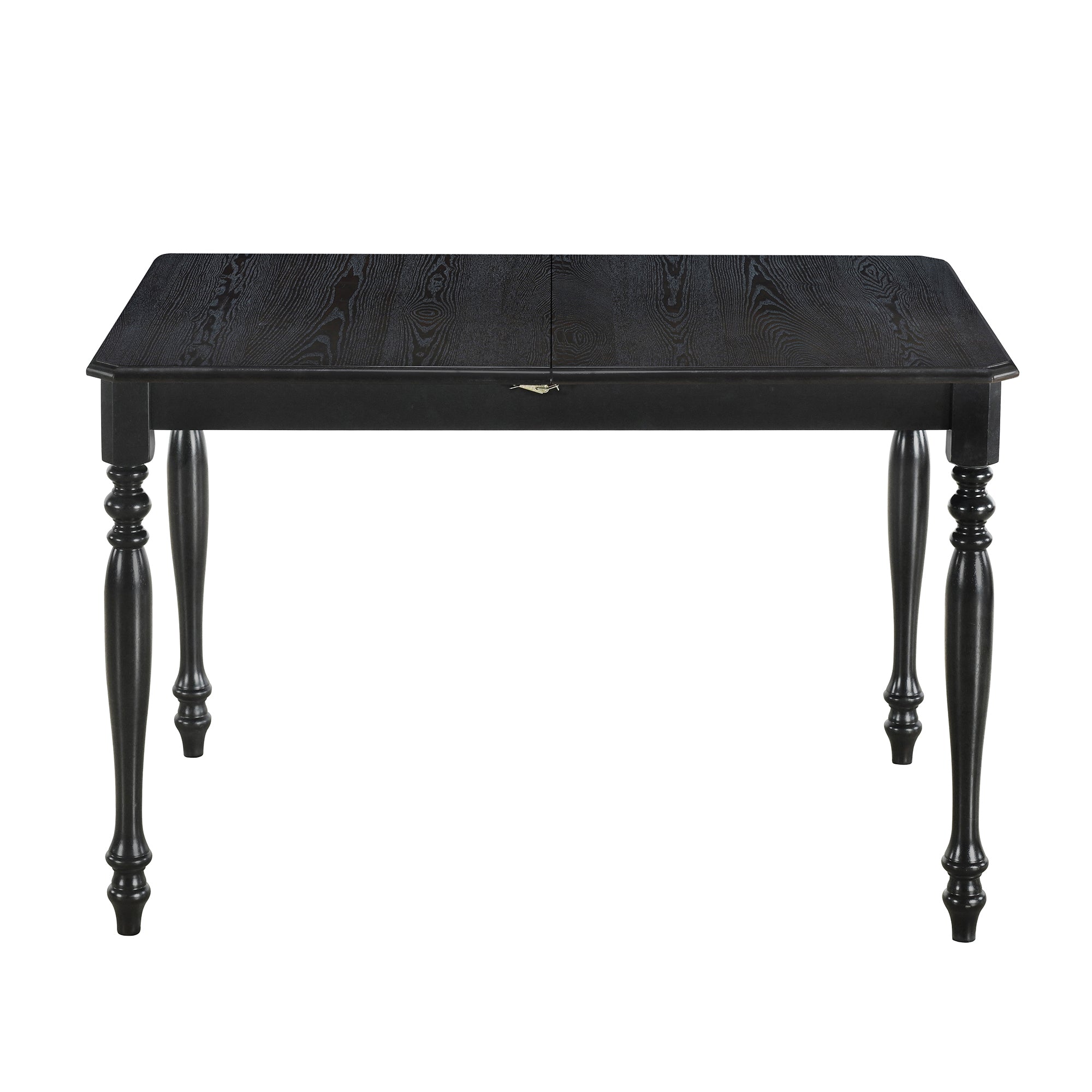 5-Piece Solid Wood Dining Table Set with Table and Four Chairs