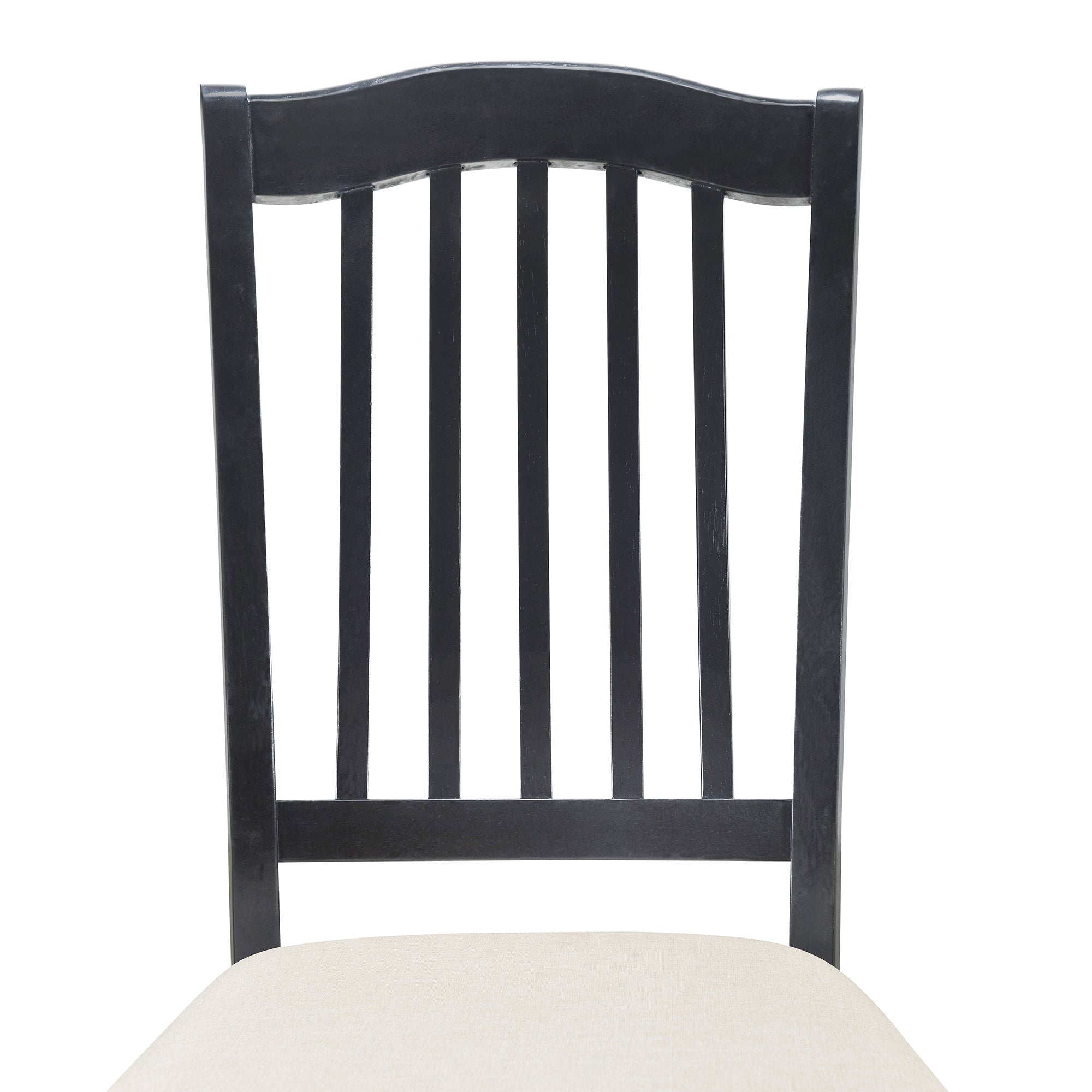 5-Piece Solid Wood Dining Table Set with Table and Four Chairs