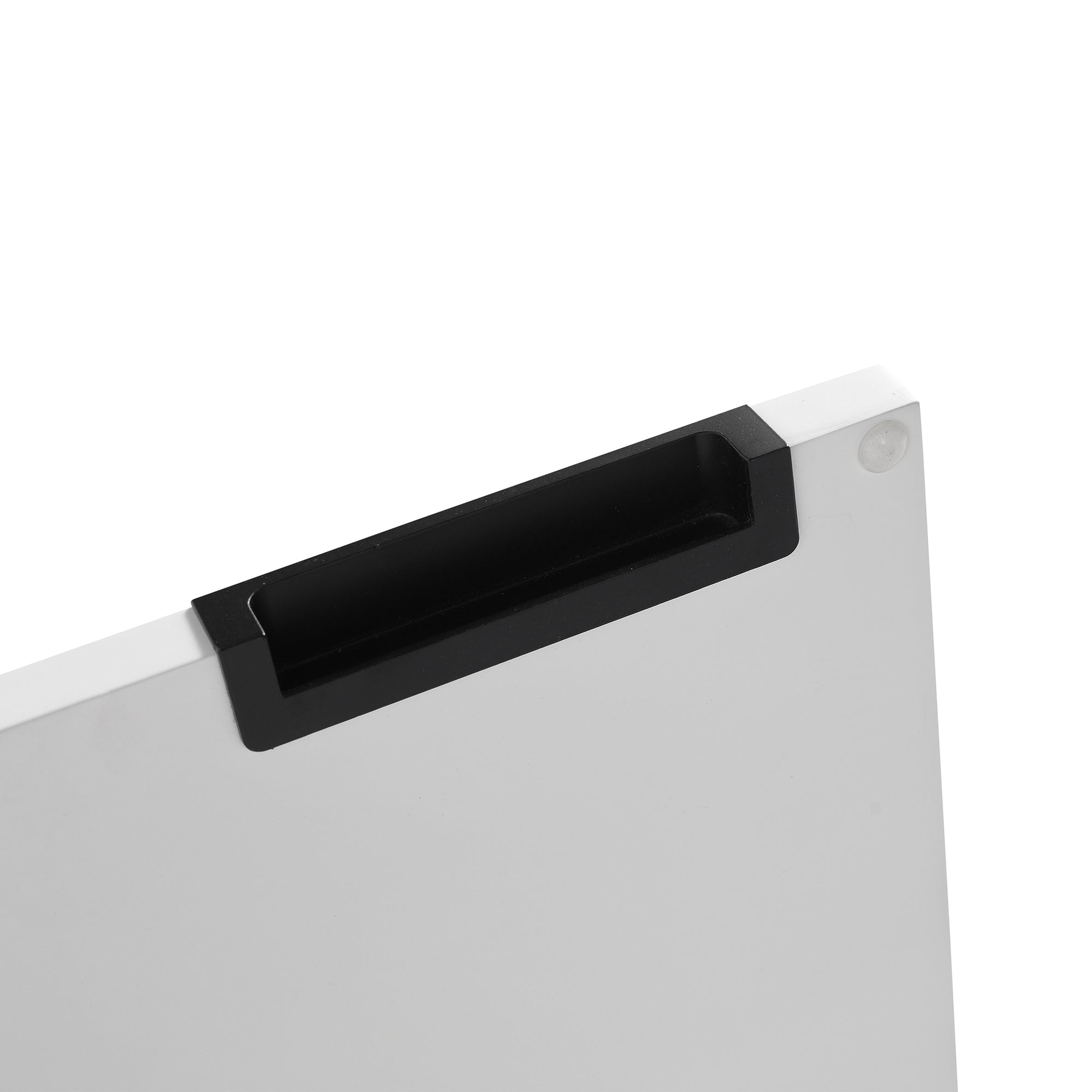 24/48 inch   Wall Mounted Bathroom Vanity Set in White with Integrated Ceramic Sink