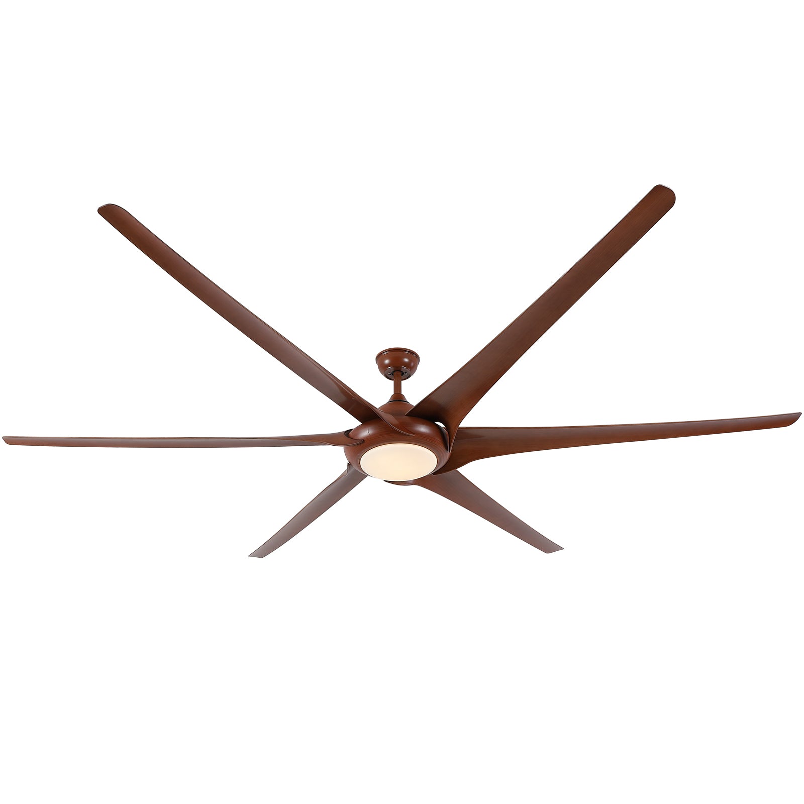 20 in. W x 6 in. H Iron Ceiling Fan in Black with LED Lights