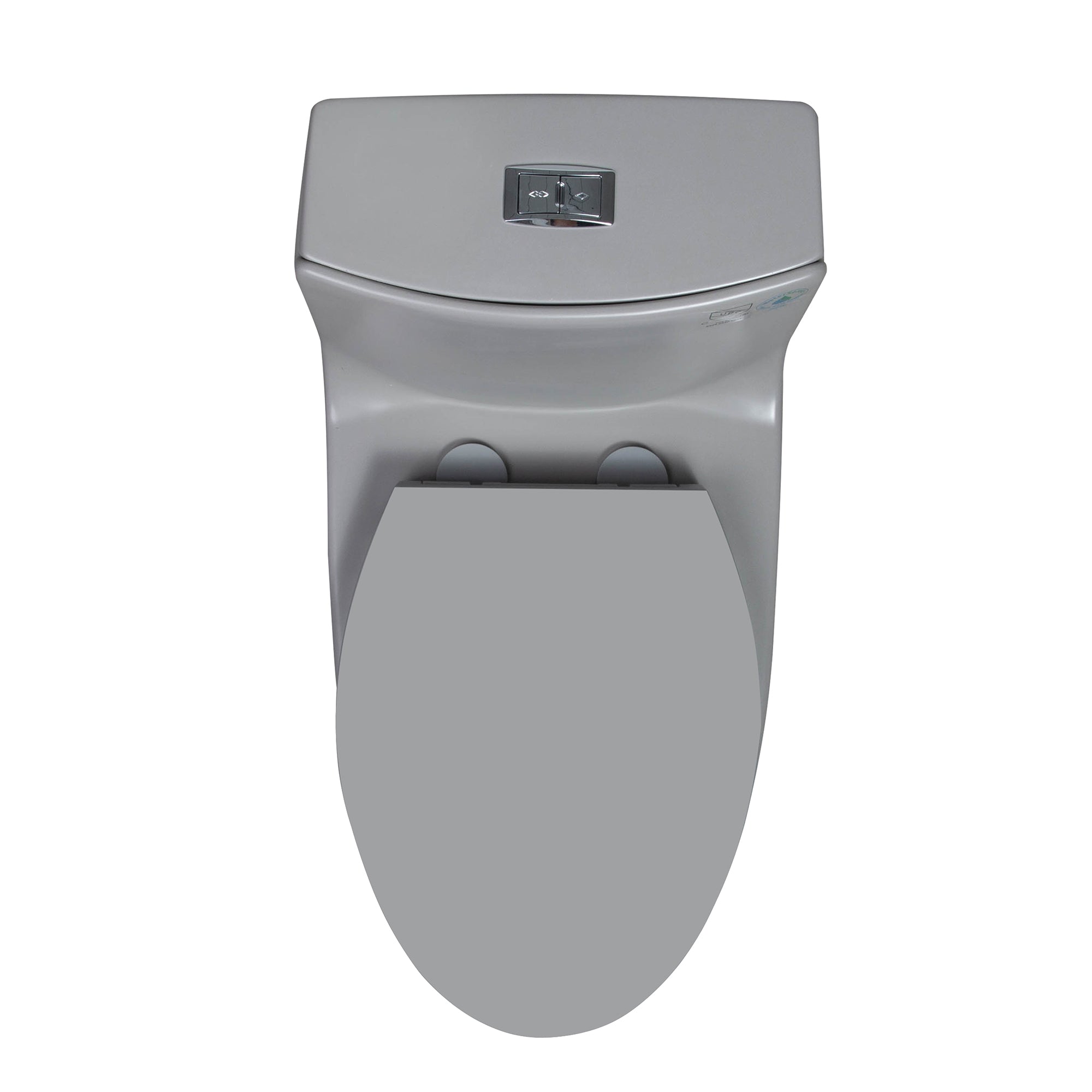 1.1/1.6 GPF Dual Flush One-piece Elongated Toilet with Soft-Close Seat