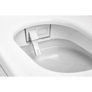 Siphon jet Ceramic Smart Toilet with Auto Flush and Heated Seat
