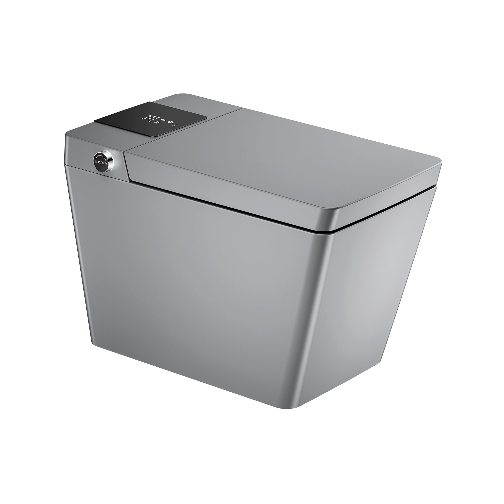 Siphon jet Ceramic Smart Toilet with Auto Flush and Heated Seat