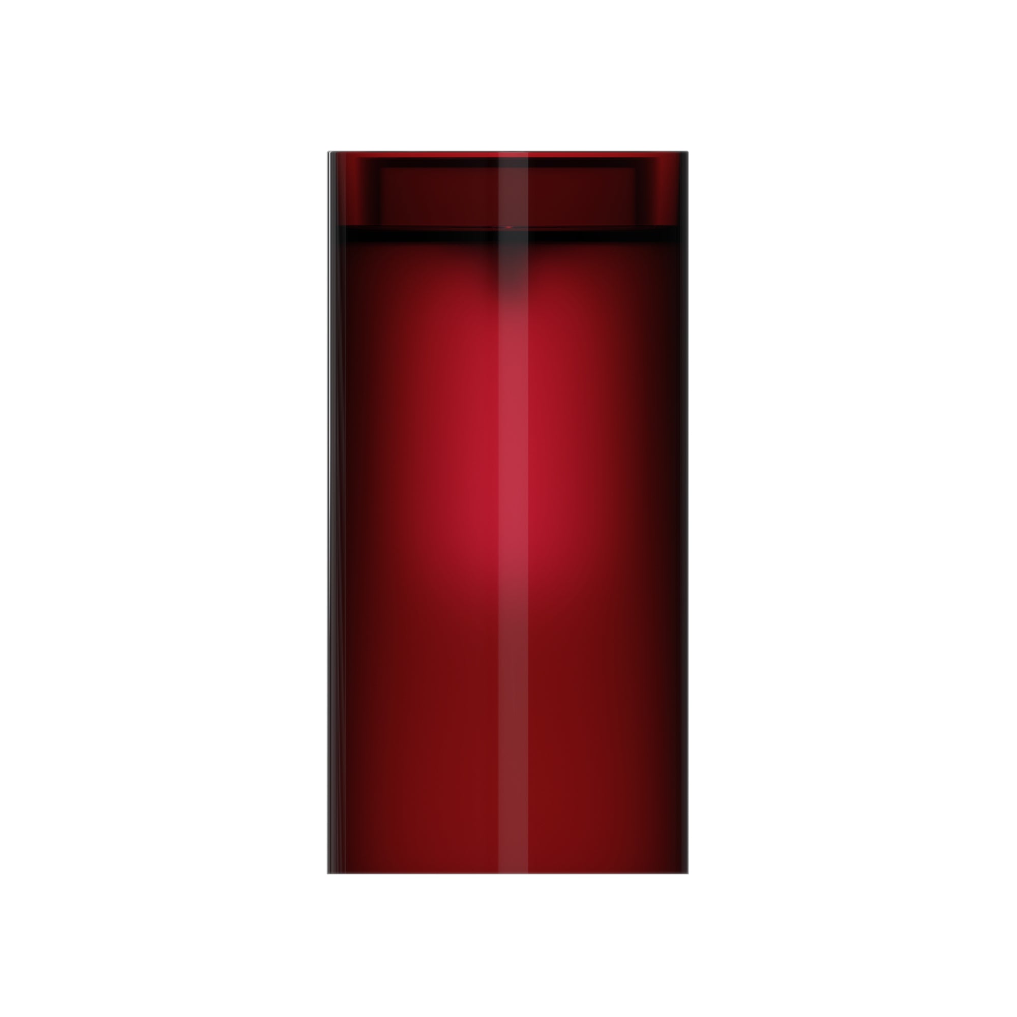 Wine Red Resin Column Bathroom Sink