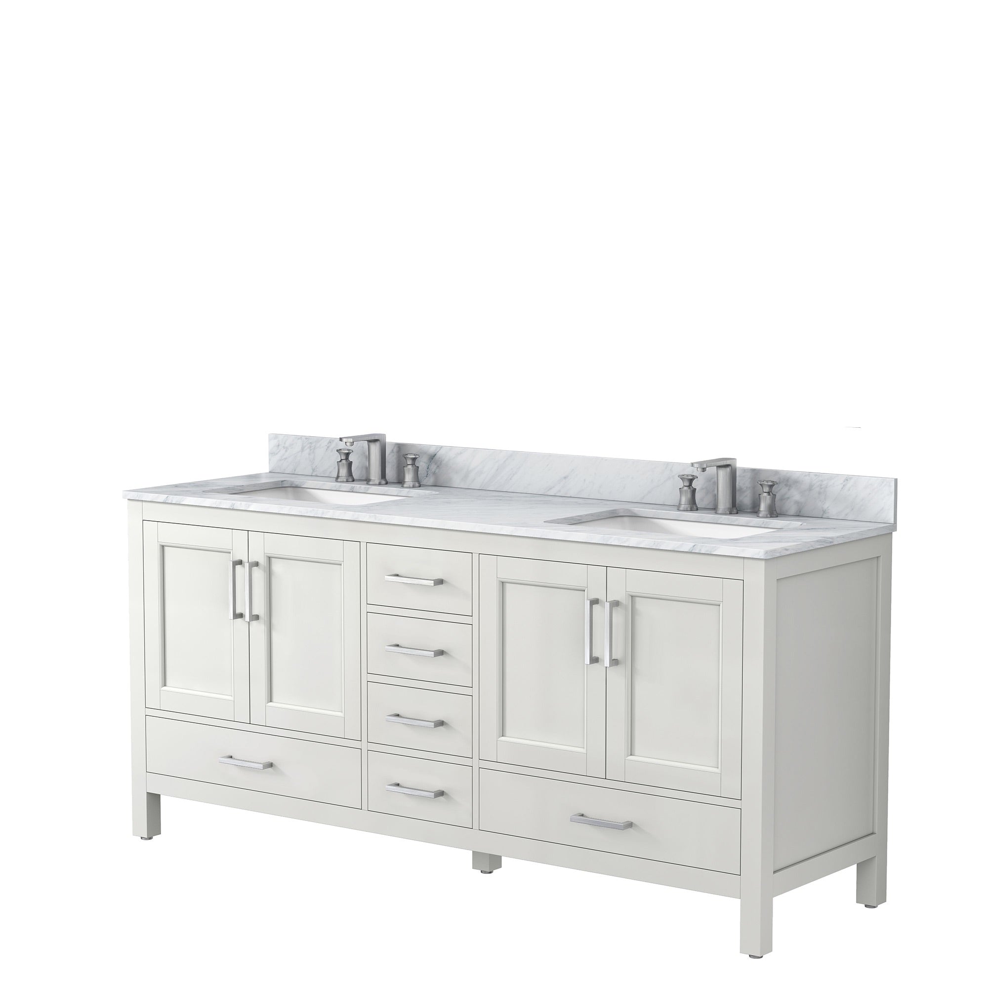 36" Plywood Freestanding Bathroom Vanity Set with Drawer and Doors and Natural Marble Top and Ceramic Sink