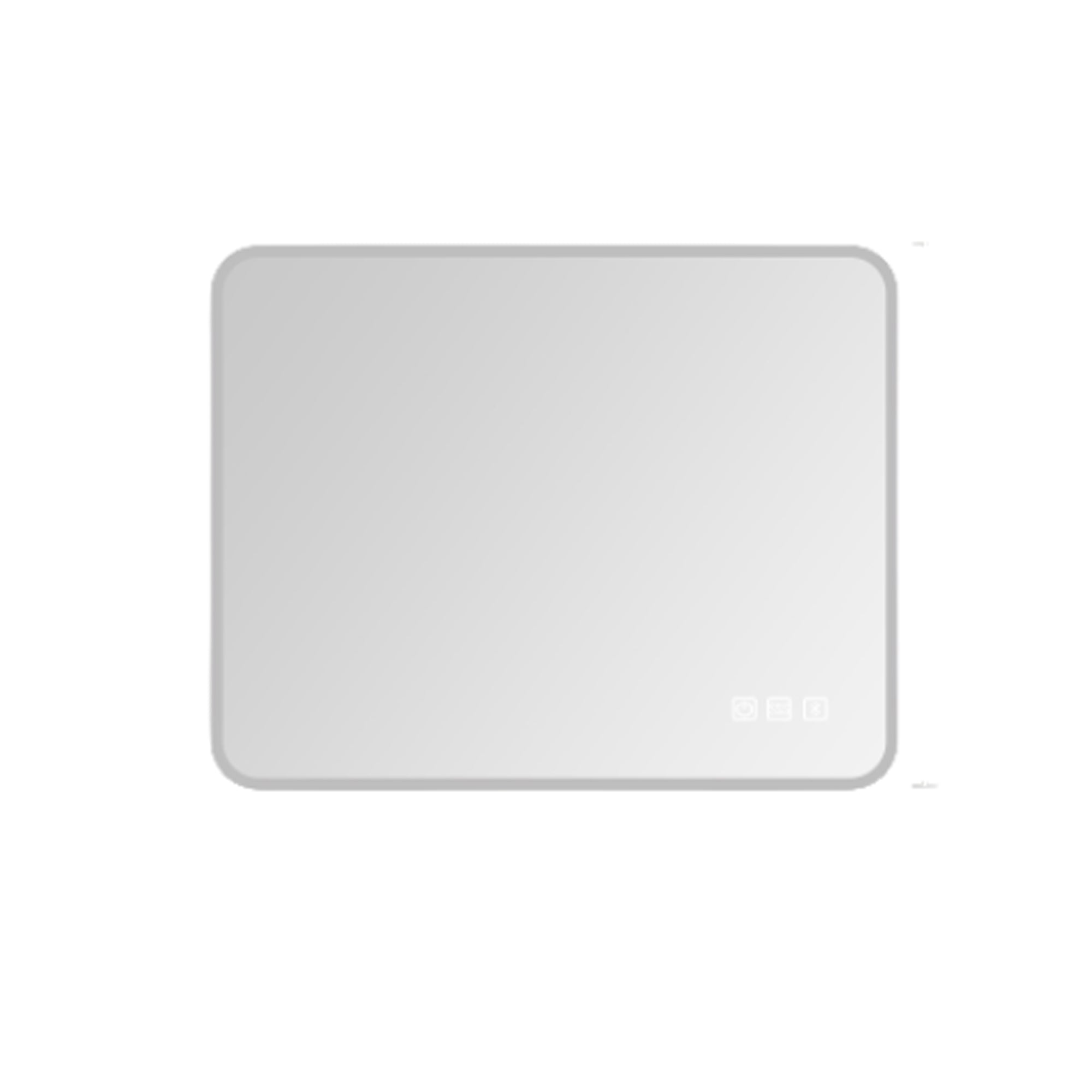 Rectangular Aluminum Framed Multi-functional Wall Mounted LED Bathroom Vanity Mirror