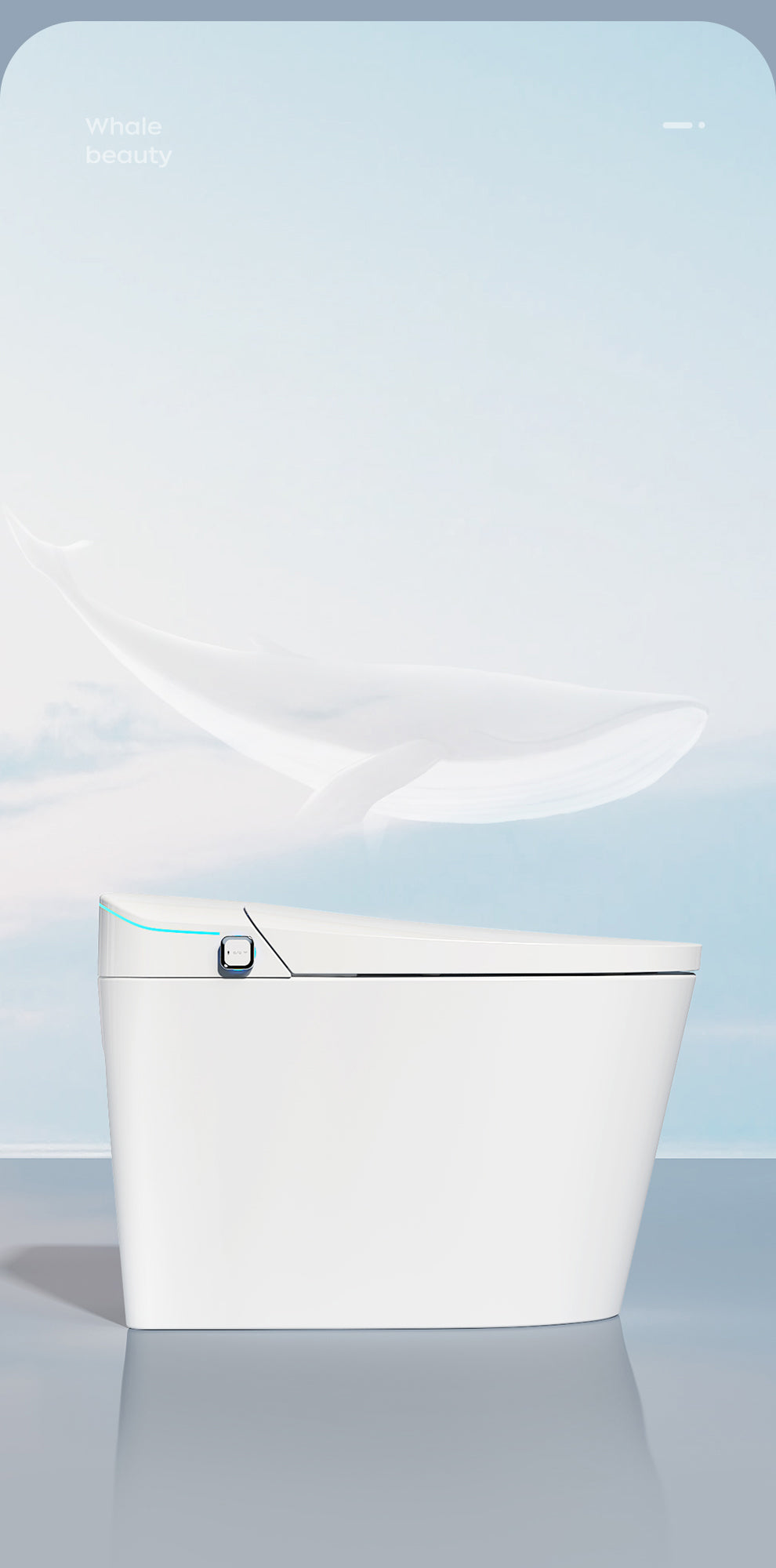 Smart Toilet with Auto Flush and Heated Seat and Remote Control Ceramic Elongated Toilet