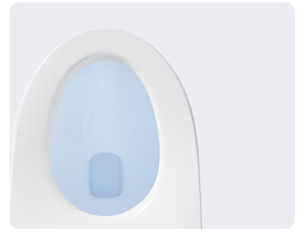 Smart Toilet with Auto Flush and Heated Seat and Remote Control Ceramic Elongated Toilet