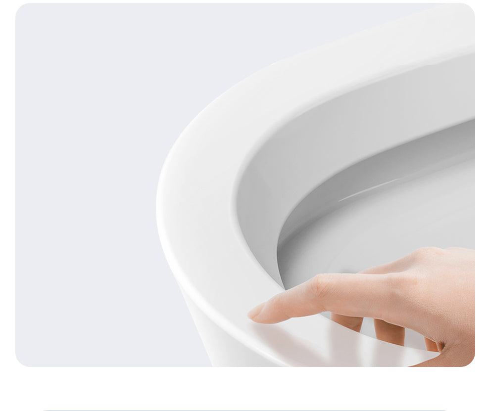 Smart Toilet with Auto Flush and Heated Seat and Remote Control Ceramic Elongated Toilet