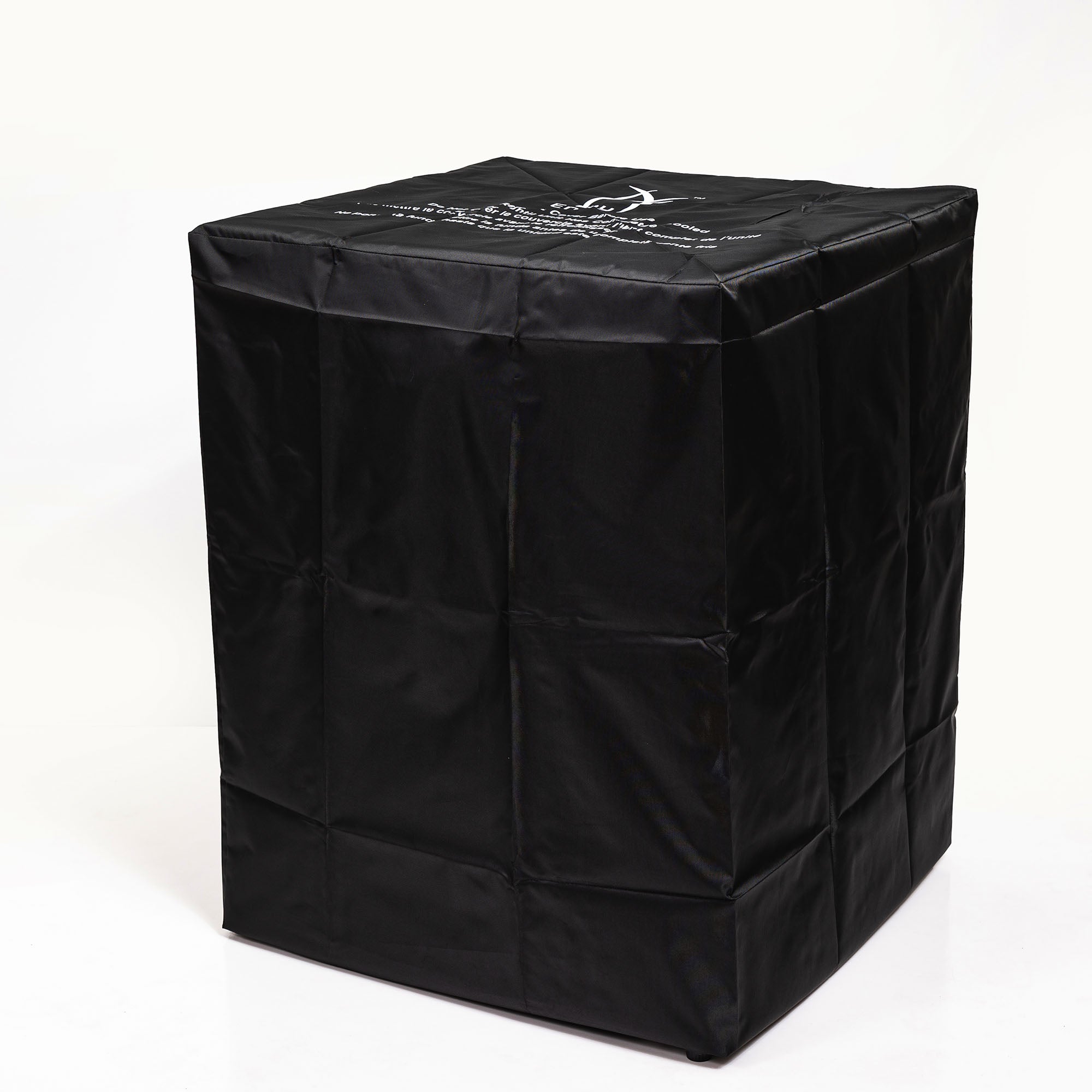 24.4 in Wicker Fire Pit Table Propane/ Liquefied Petroleum Gas in Dark Brown