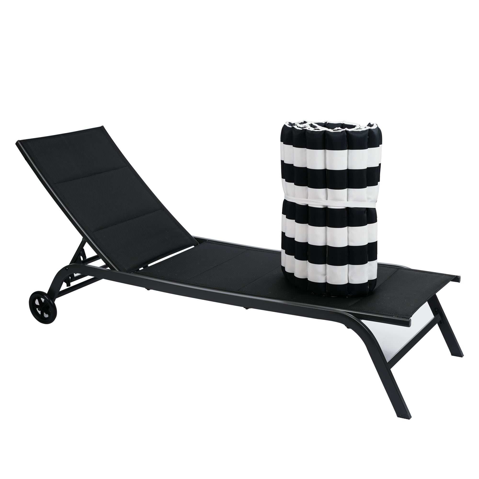 2PCS Set Outdoor Patio Lounge Chair Cushion Replacement