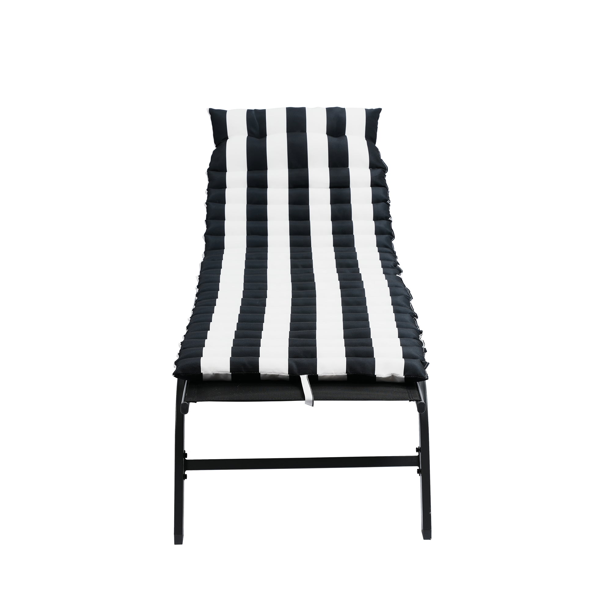 2PCS Set Outdoor Patio Lounge Chair Cushion Replacement