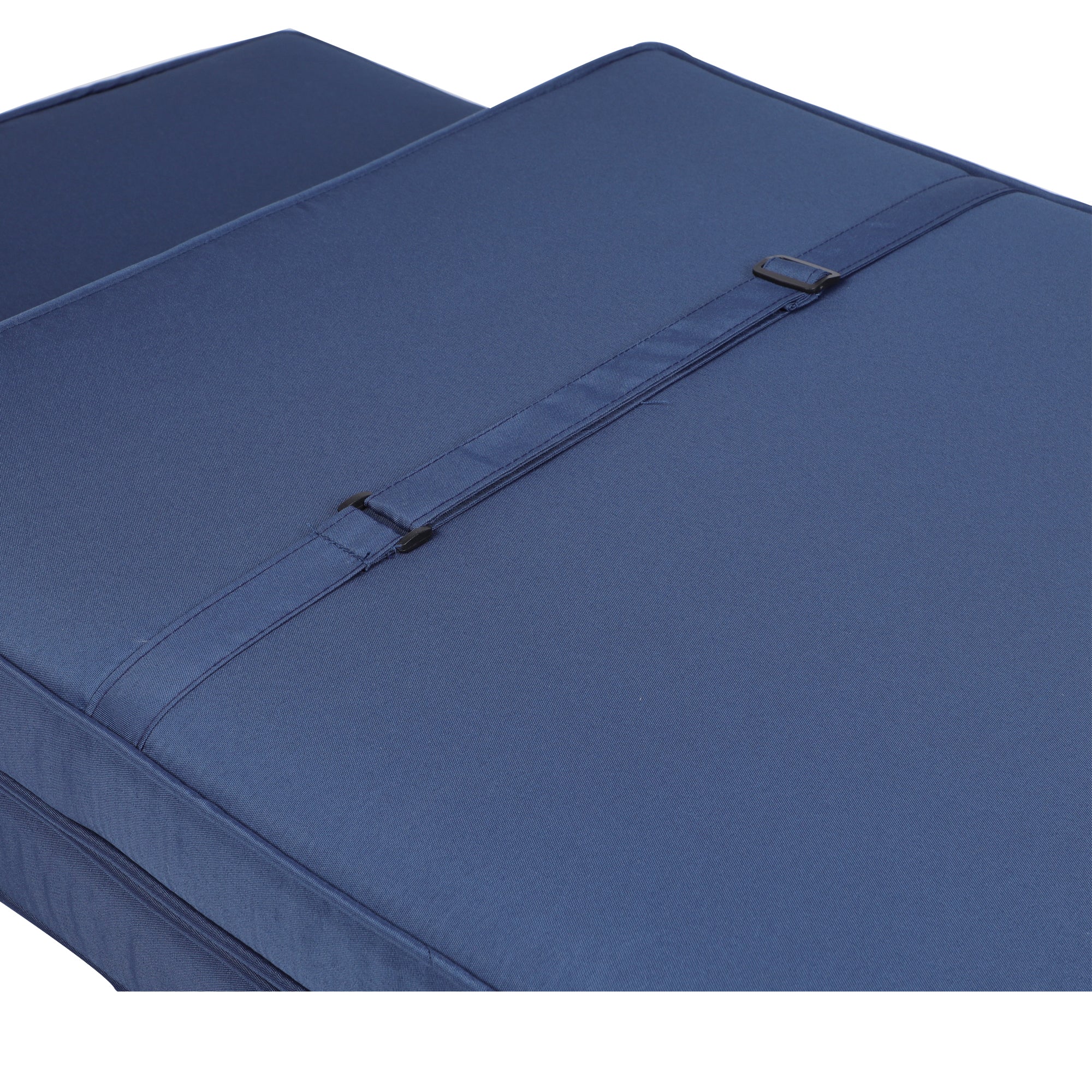 22.05 in. x 74.41 in. 2PCS Set Patio Outdoor Lounge Chair Cushion Replacement
