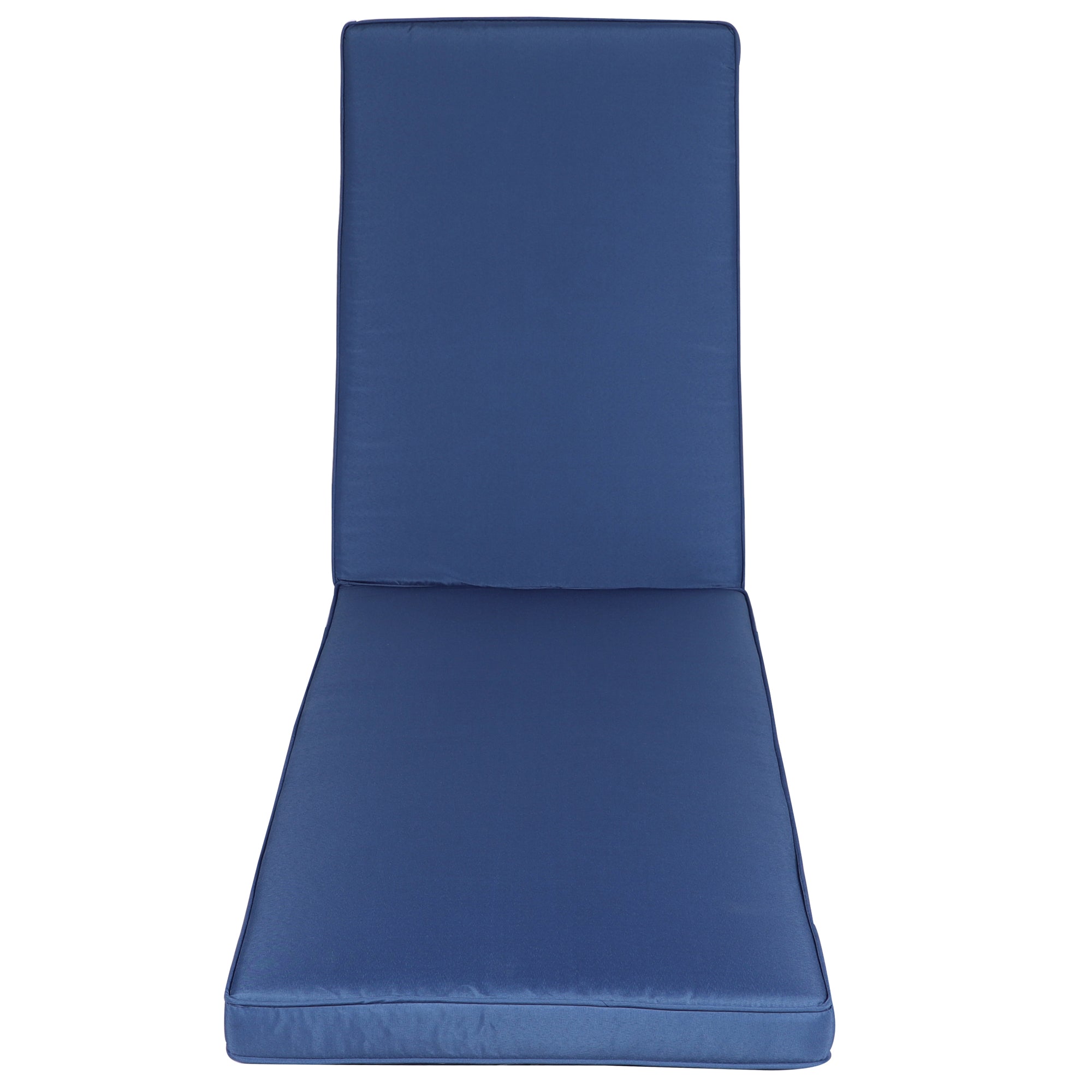 22.05 in. x 74.41 in. 2PCS Set Patio Outdoor Lounge Chair Cushion Replacement