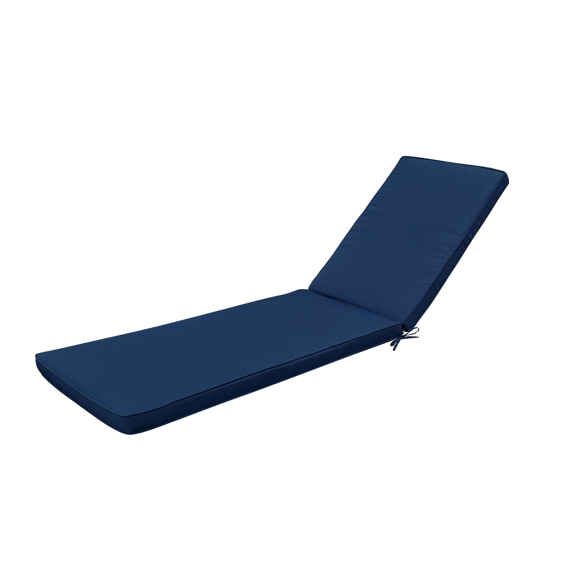22.05 in. x 74.41 in. 2PCS Set Patio Outdoor Lounge Chair Cushion Replacement