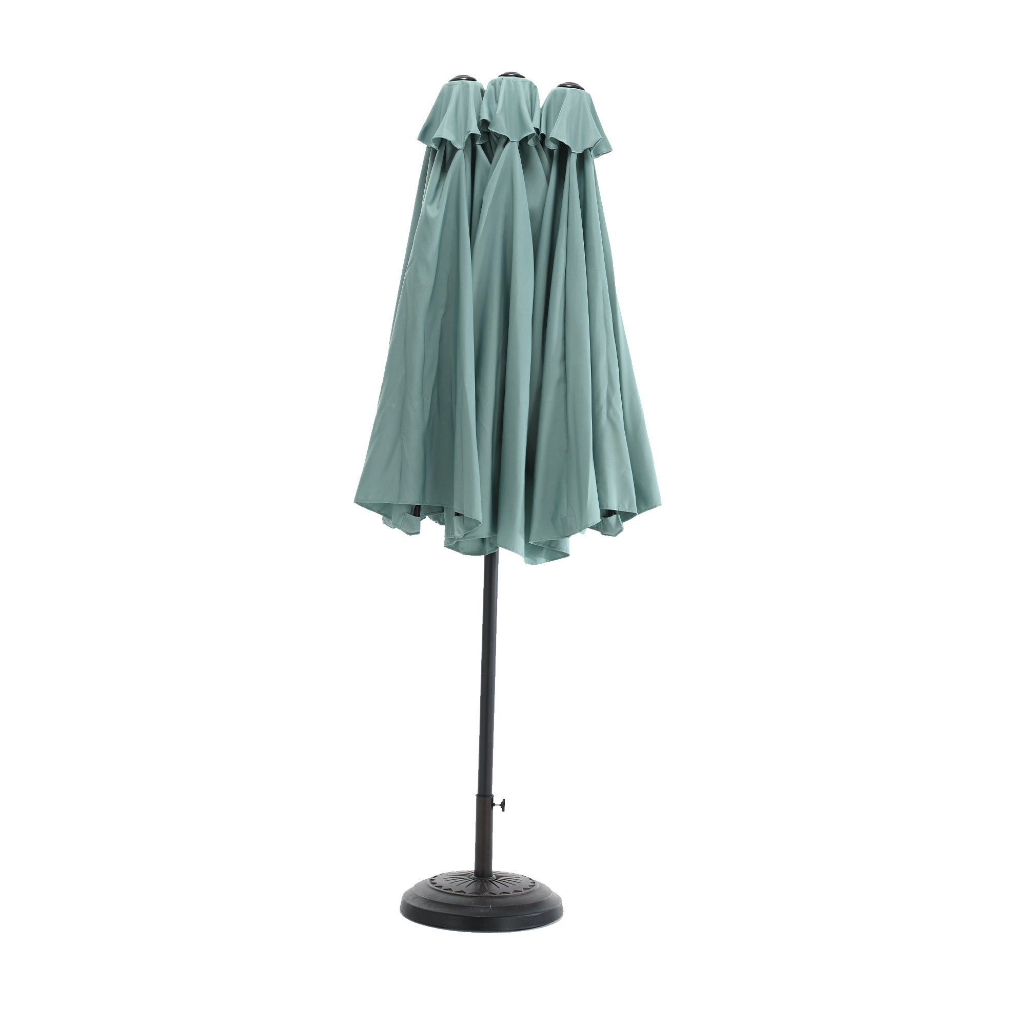 14.8 ft. Double Sided Patio Umbrella Rectangular Large with Crank BOHFPU01LG
