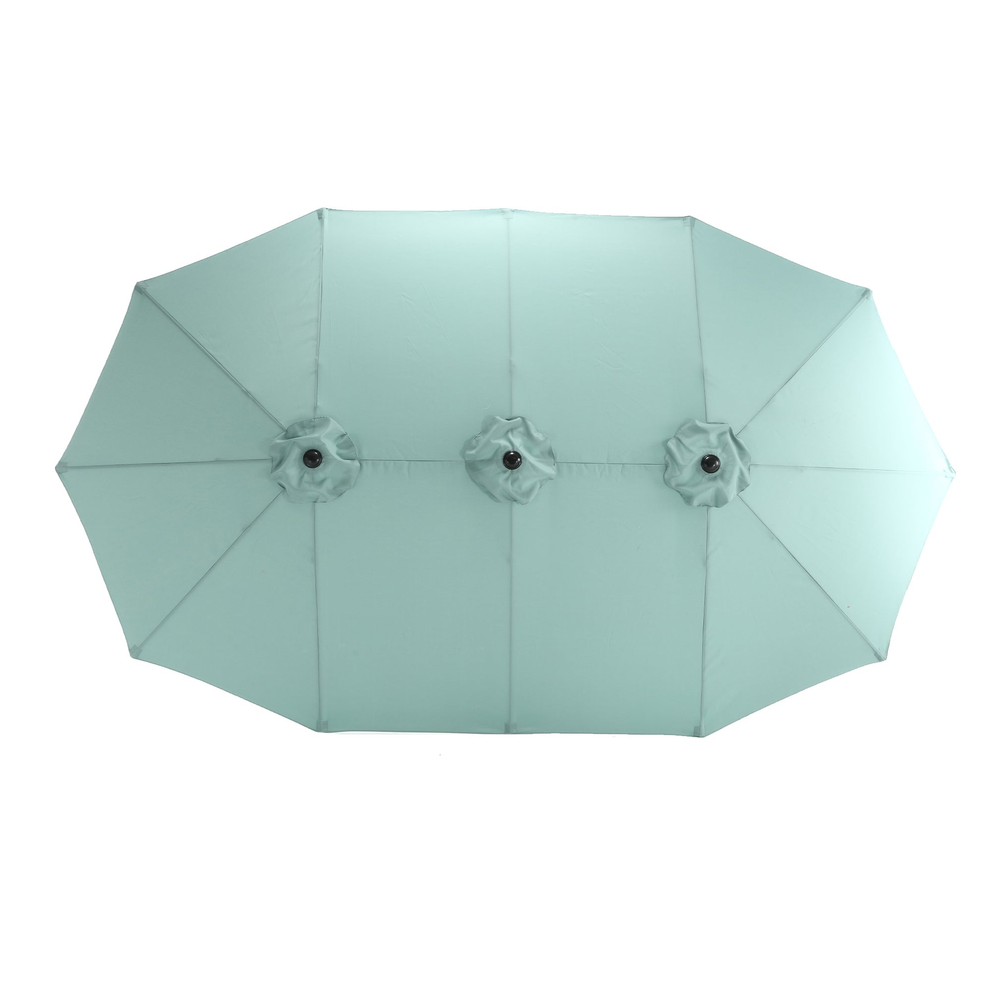 14.8 ft. Double Sided Patio Umbrella Rectangular Large with Crank BOHFPU01LG