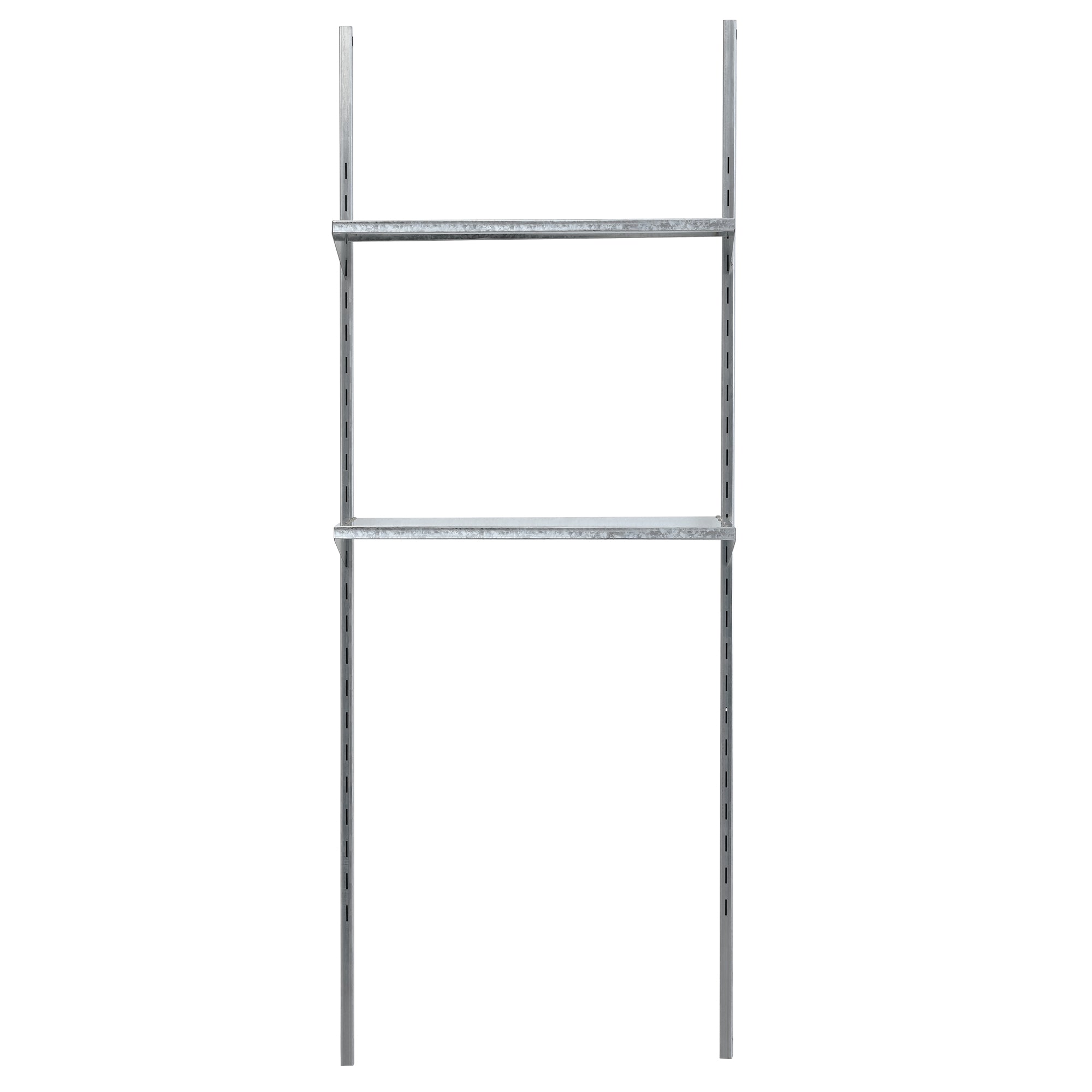 5 ft. W x 3 ft. L Metal Lean-to Storage Shed with Adjustable Shelf and Lockable Door