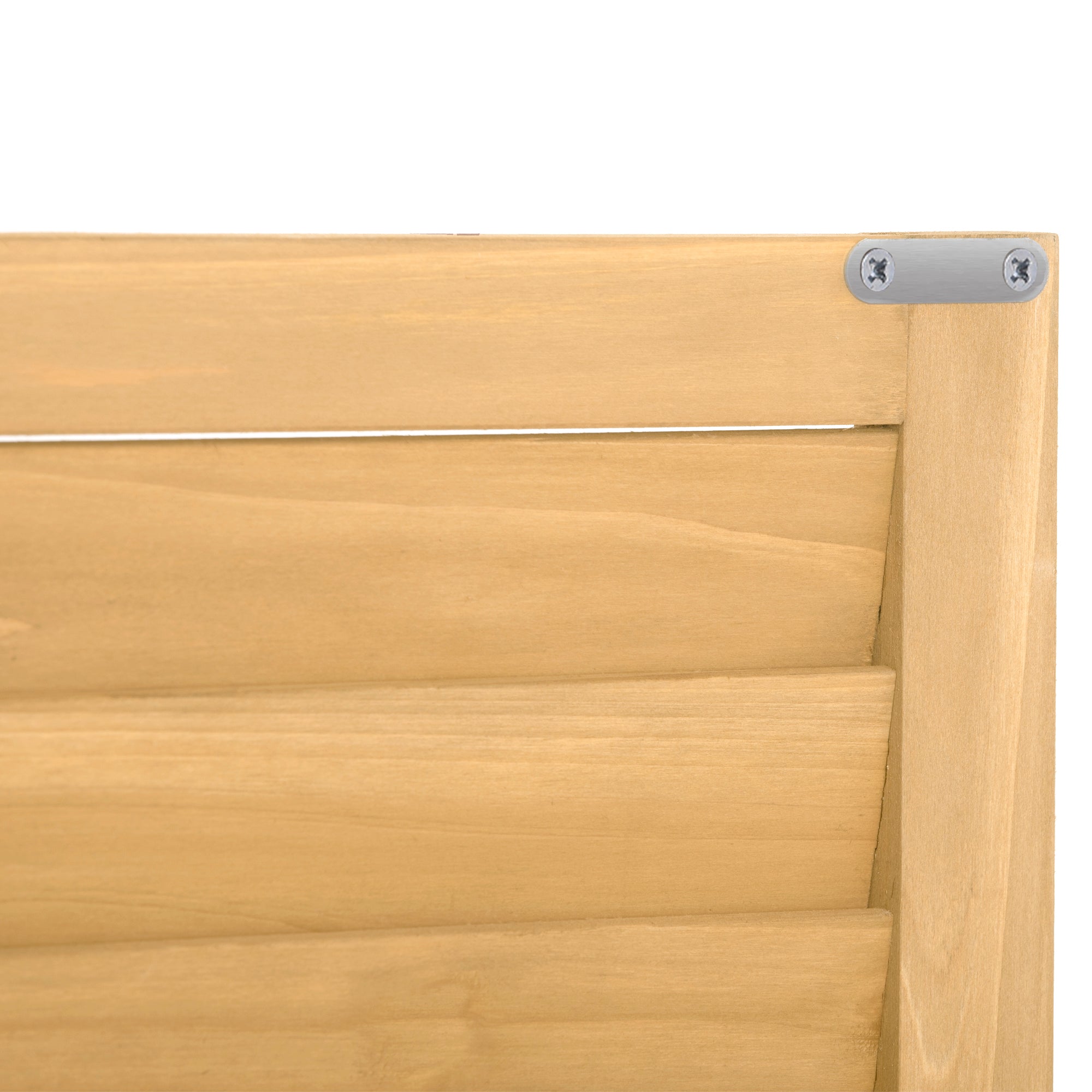 2.86 ft. W x 1.52 ft. D Wooden Storage Shed 4.35 sq. ft. in Natural with Lockable Double Door