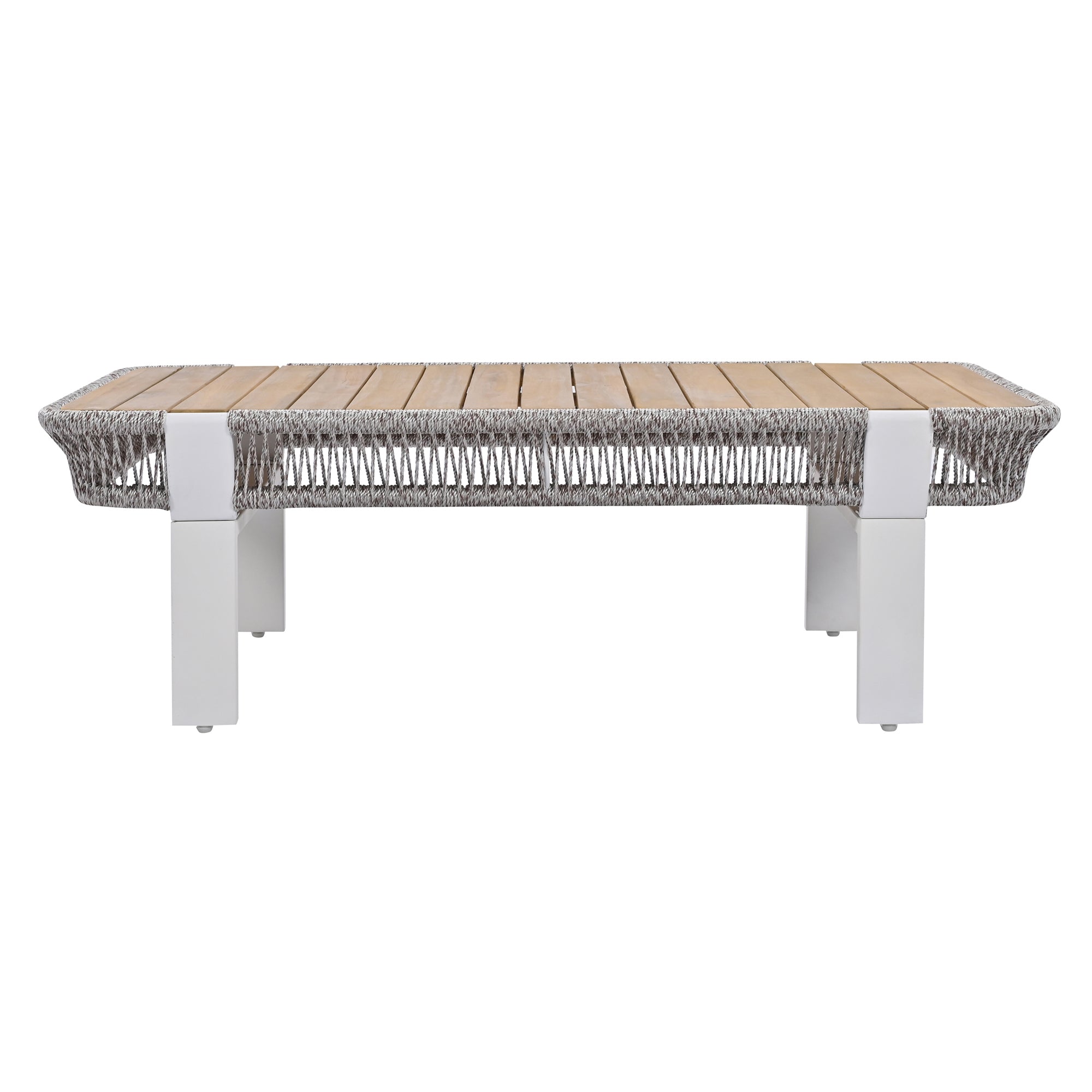 4-Piece Outdoor Patio Conversation Set with Coffee Table and Cushions