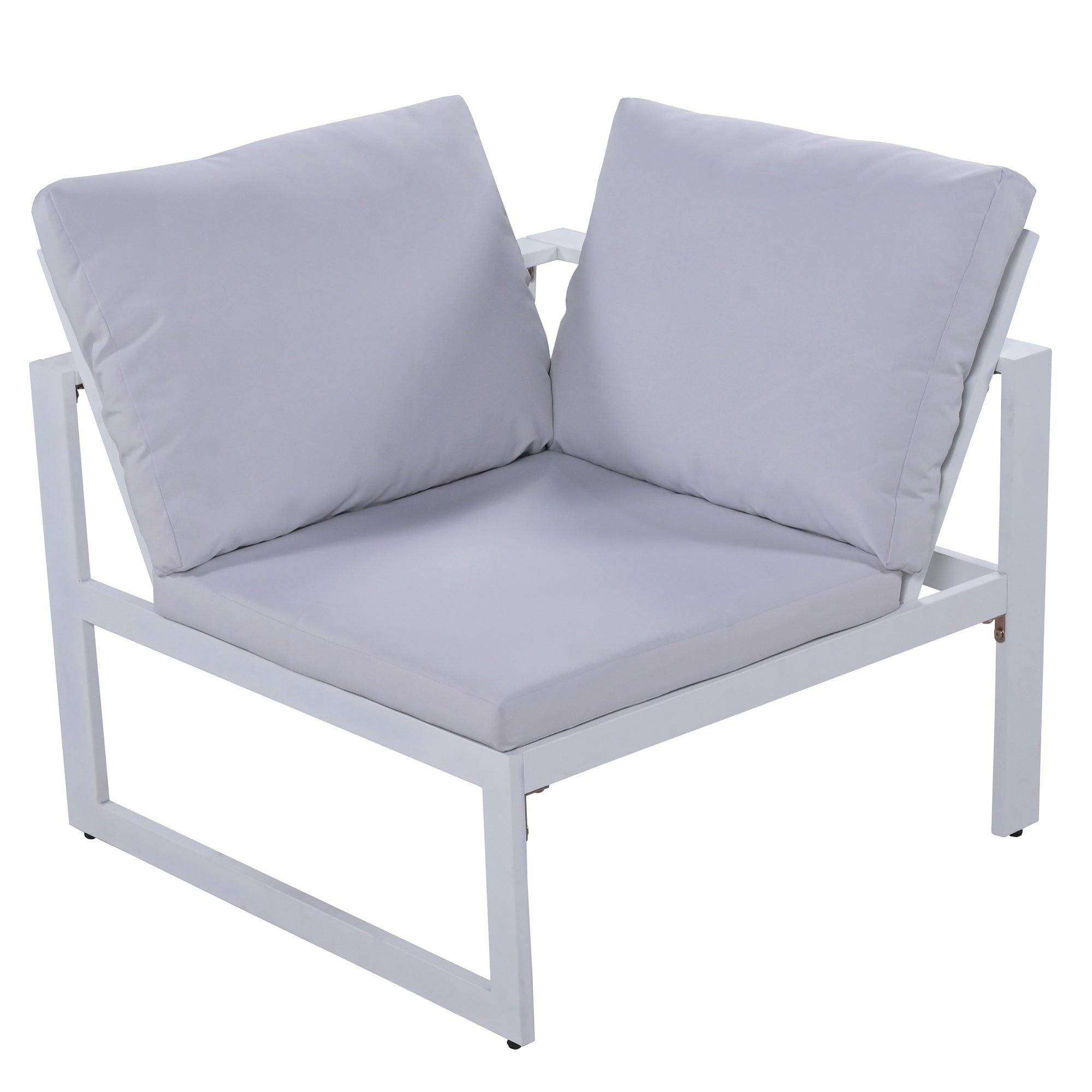 5-Piece Industrial Style Outdoor Sofa Combination Set BOUSPS19-W
