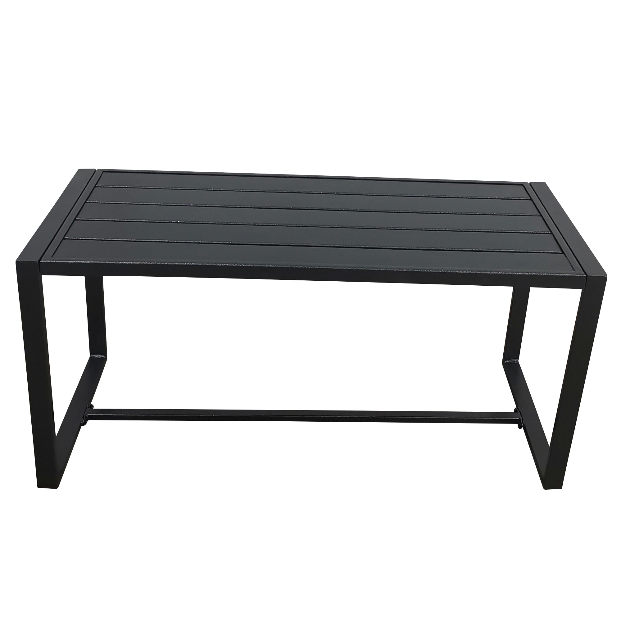 5-Piece Steel Frame Outdoor Patio Conversation Set with Cushion