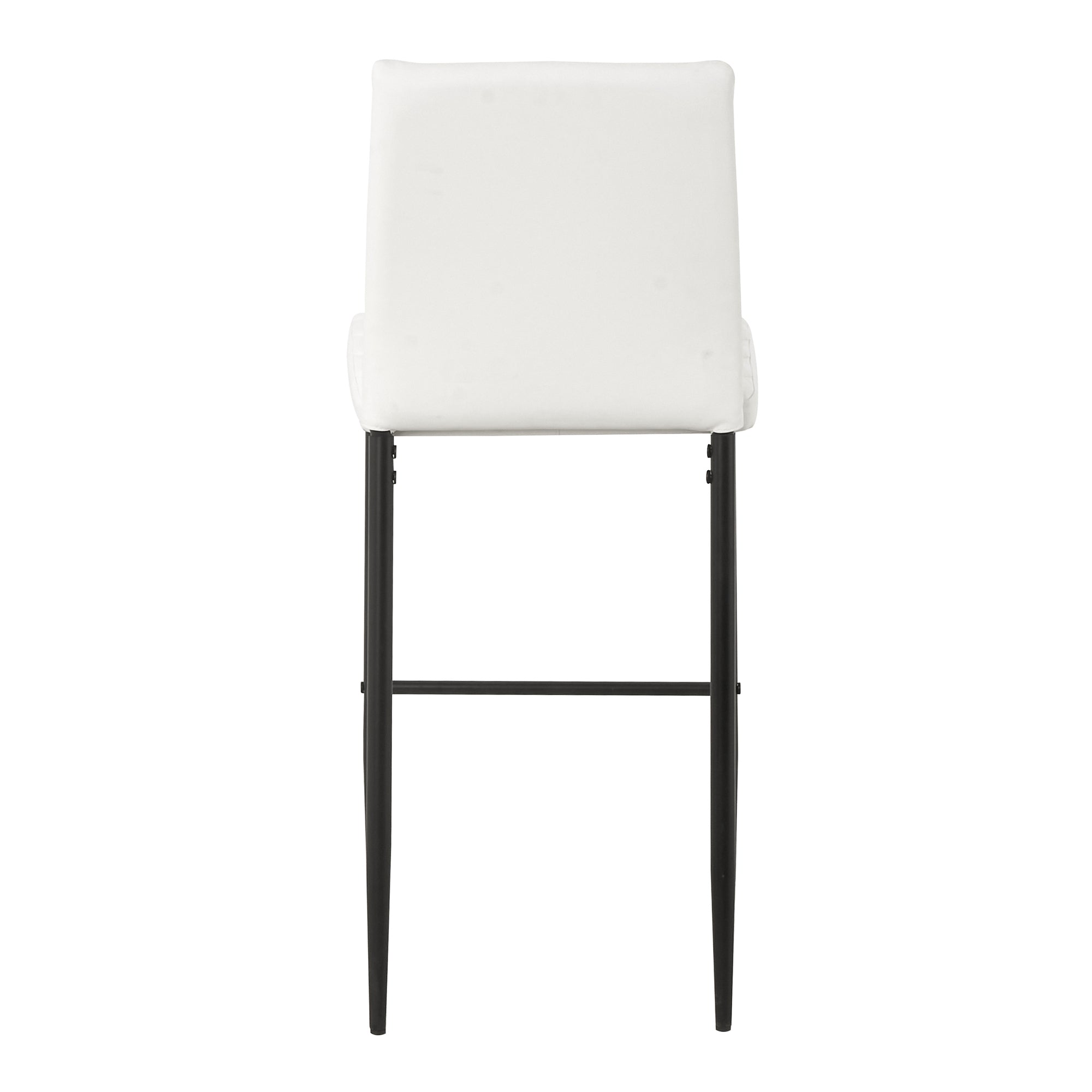 Unique PU 2 Bar Chair with Metal Legs for Dining,Kitchen and Bar