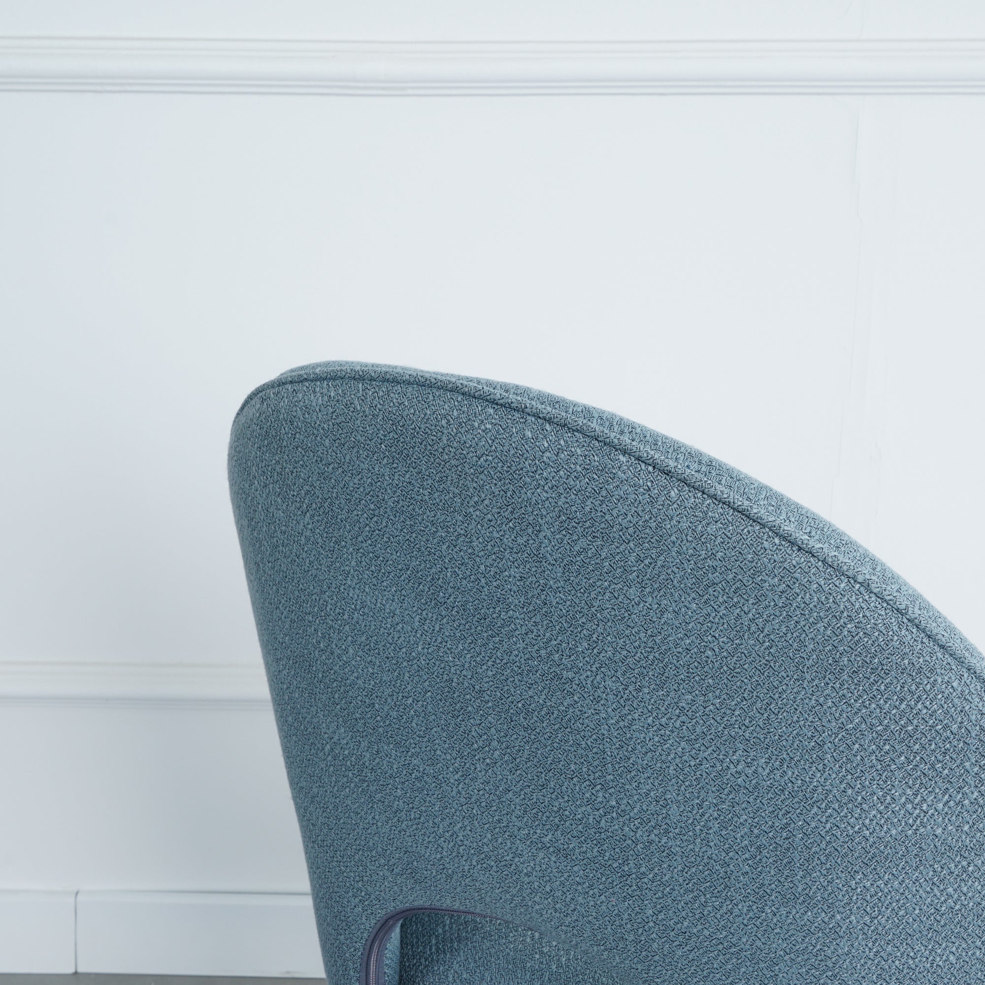2-set Nordic Style Meta Dining Chairs with Metal Legs
