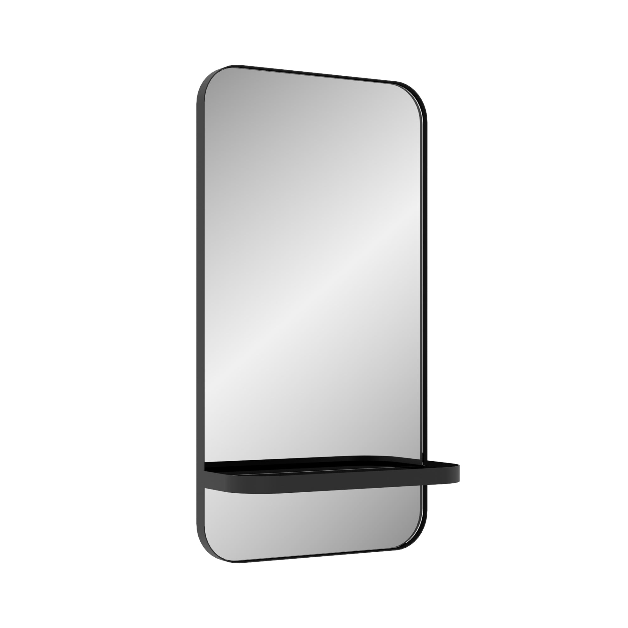 Rectangular Framed Wall Mounted Bathroom Vanity Mirror