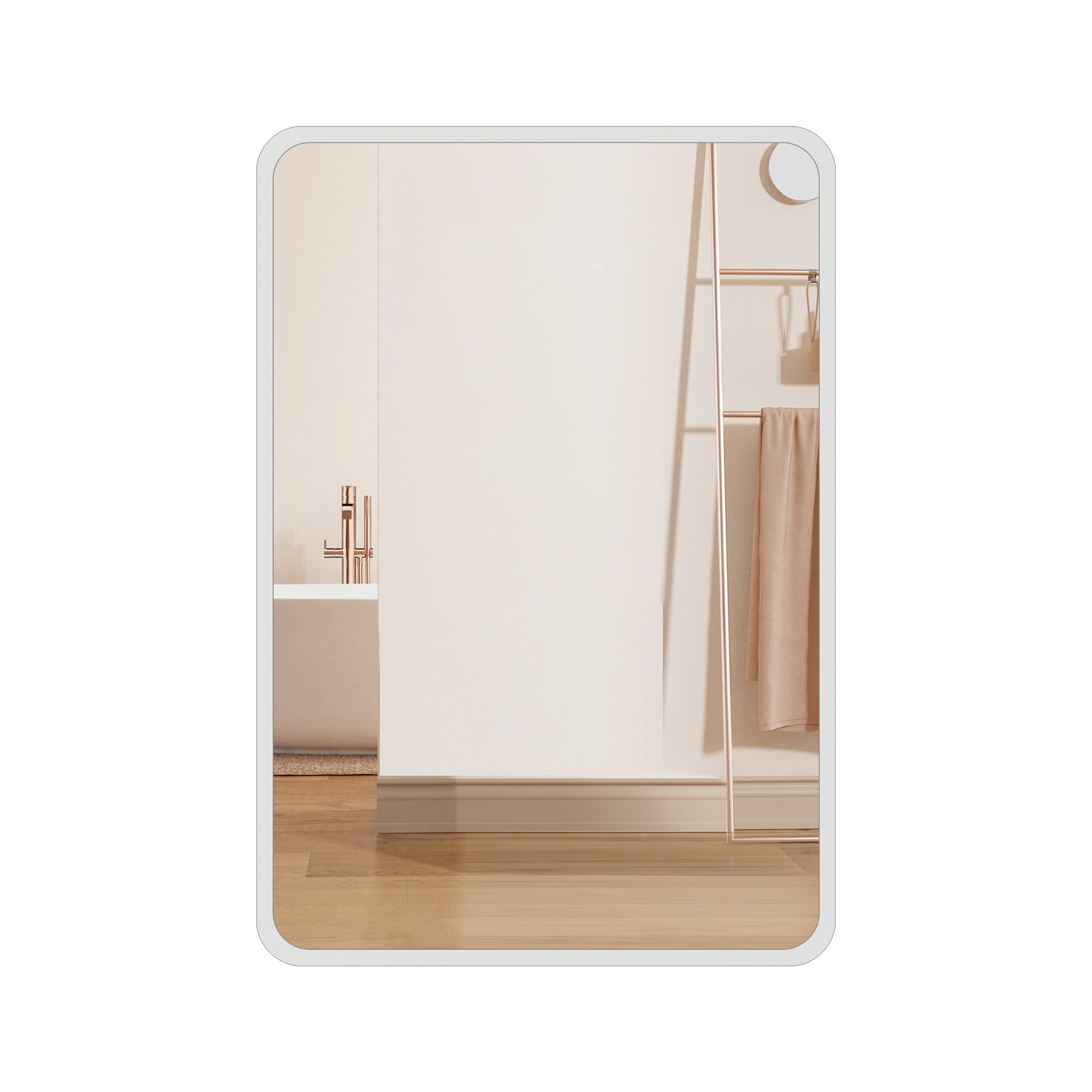 24 in. W x 32 in. H Iron Surface/Recessed Mount Medicine Cabinet with Adjustable Shelves