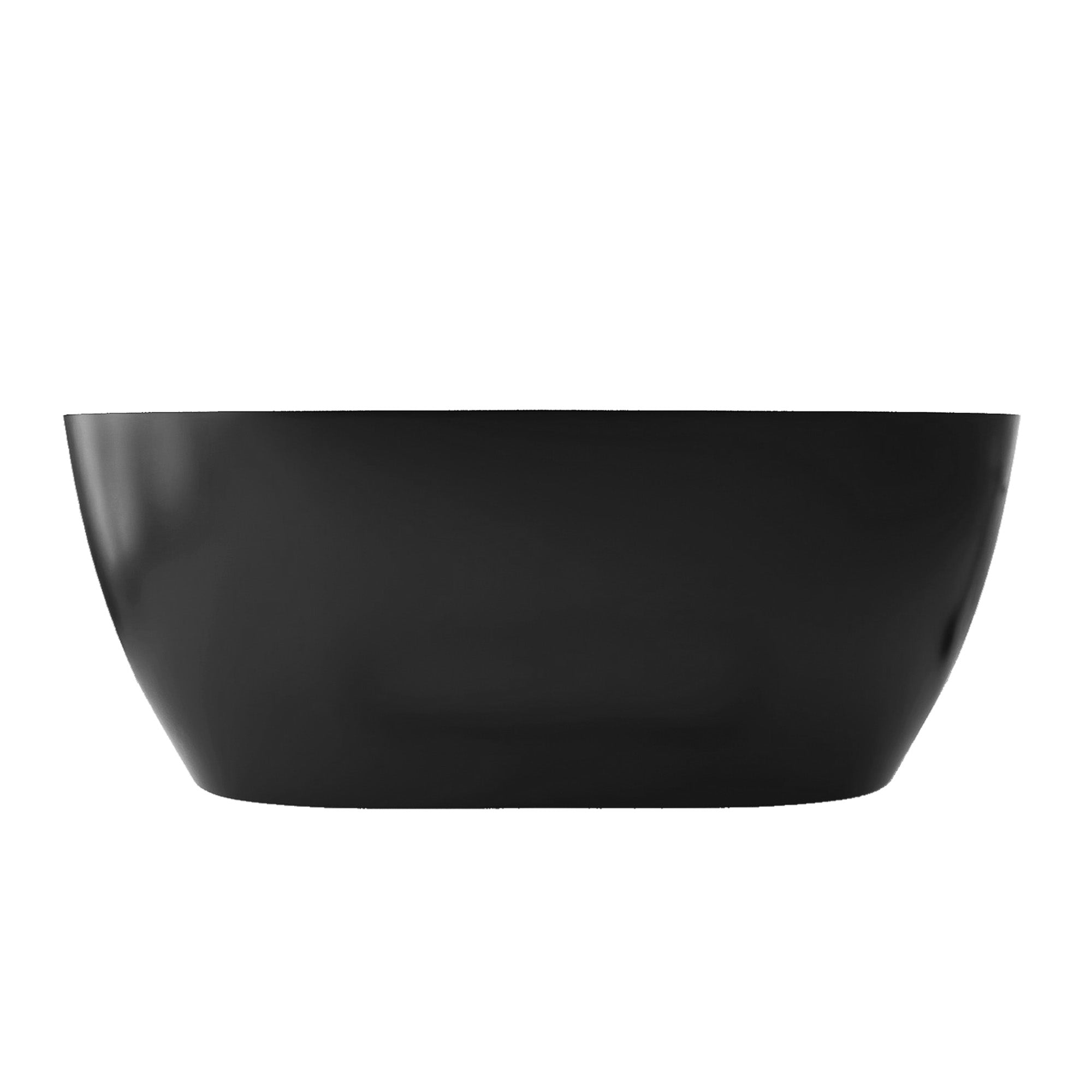 51 Inch Acrylic FreeStanding Soaking Bathtub with Drain and Adjustable Support Legs