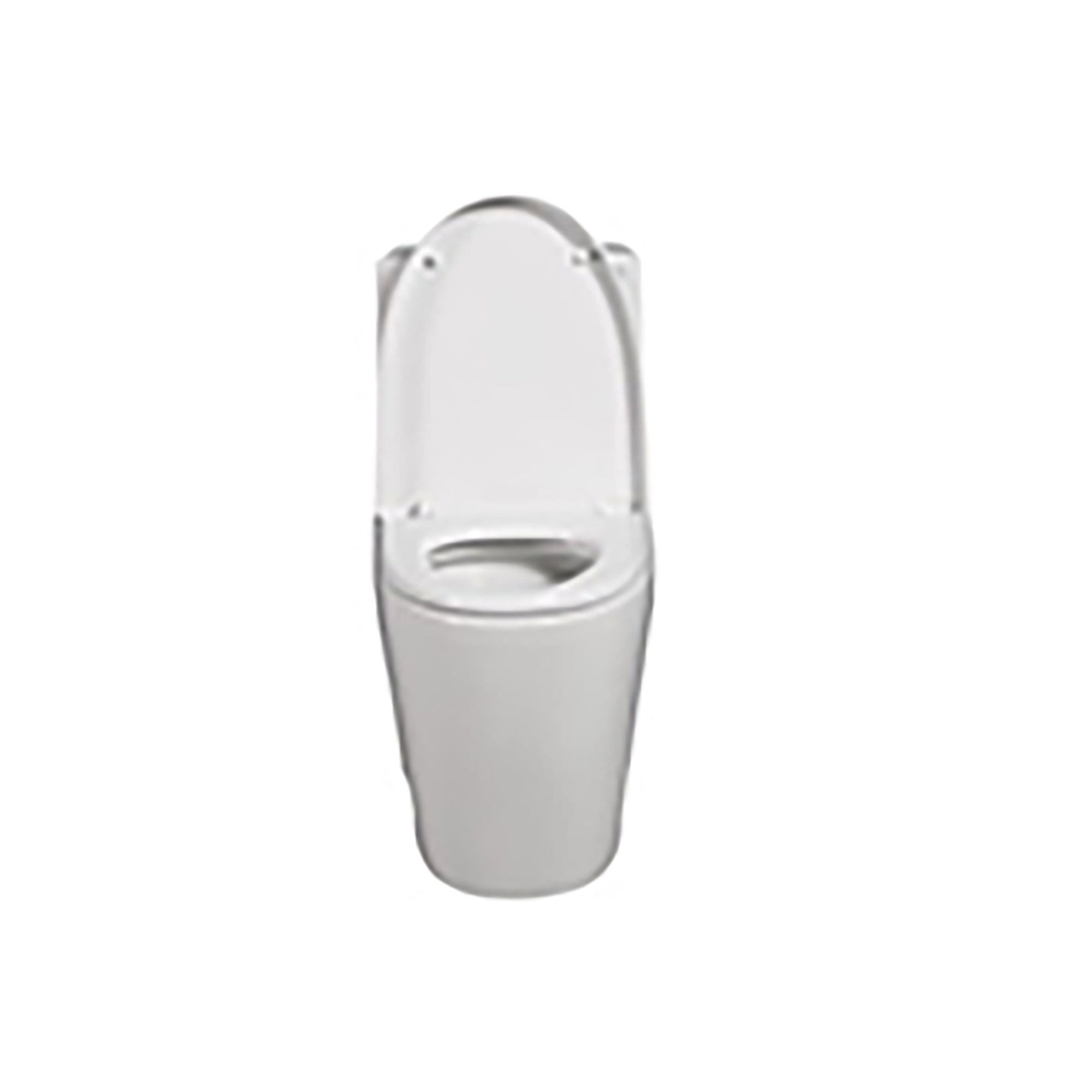 15 5/8 Inch One-piece 1.1/1.6 GPF Dual Flush Elongated Toilet with Soft-Close Seat