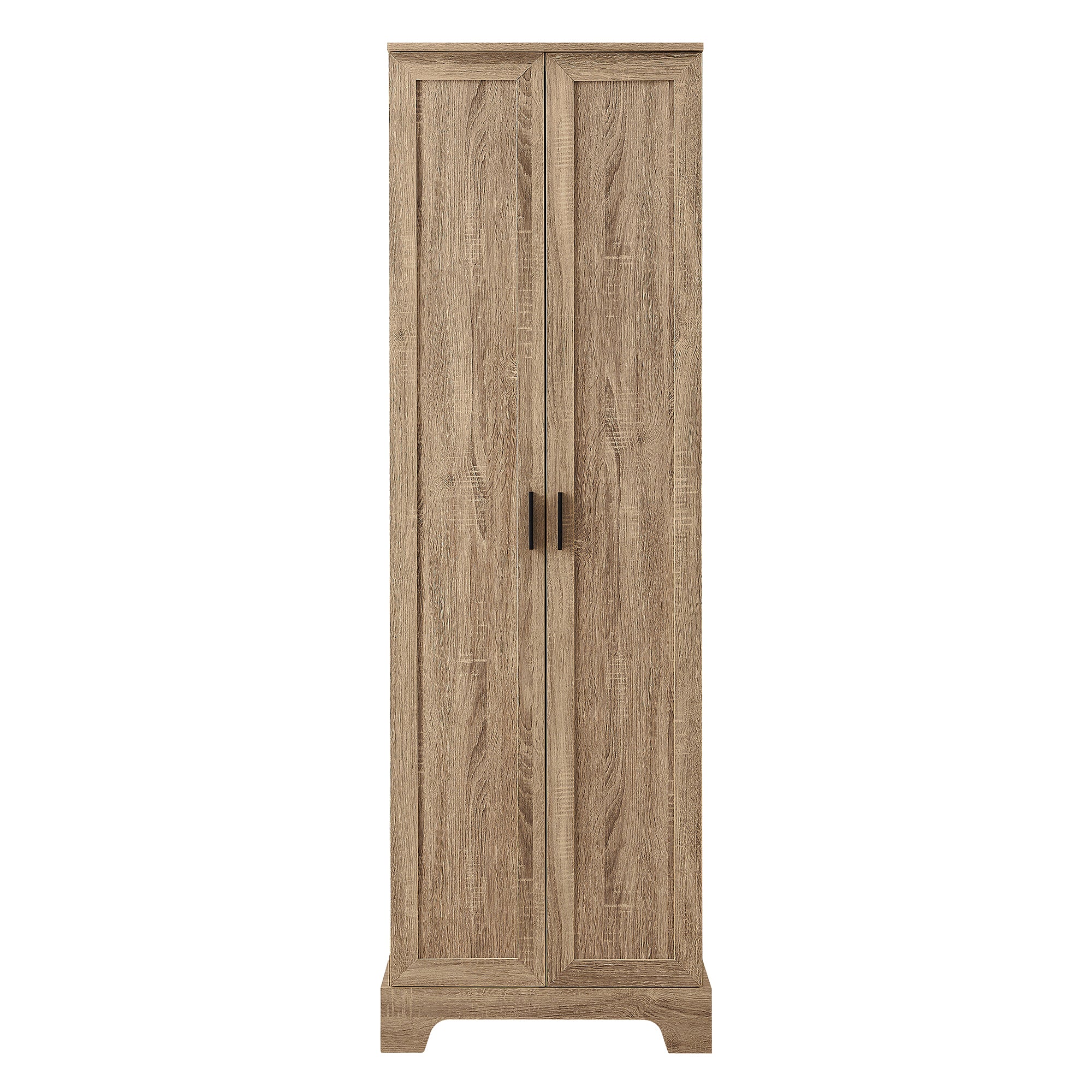 23 in. W x 71 in. H MDF Bathroom Storage Cabinet with Two Doors